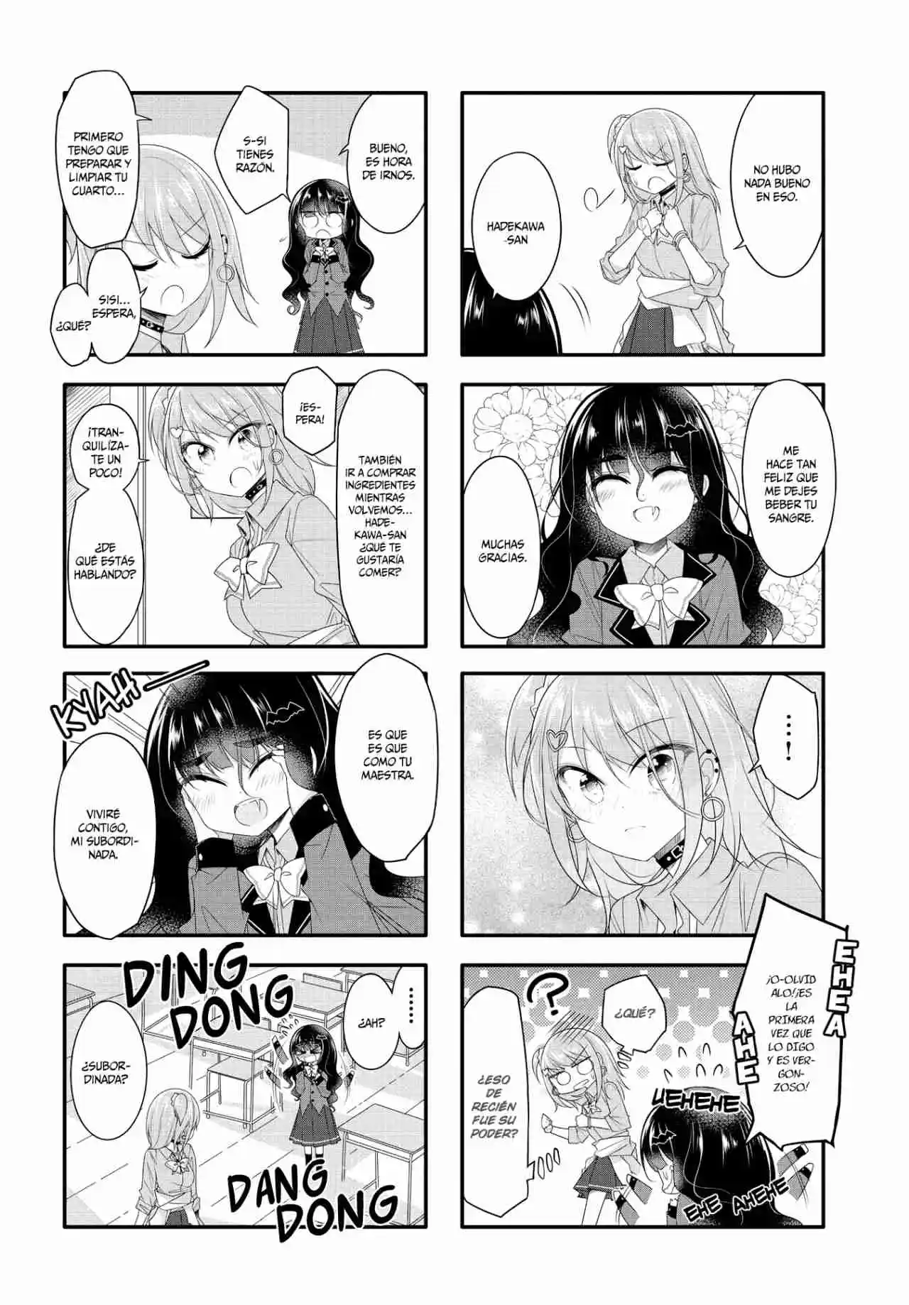 Gyaru To Nekura No Kyuuketsu Kankei - Capítulo 3 - Página 9 - LectorTMOo