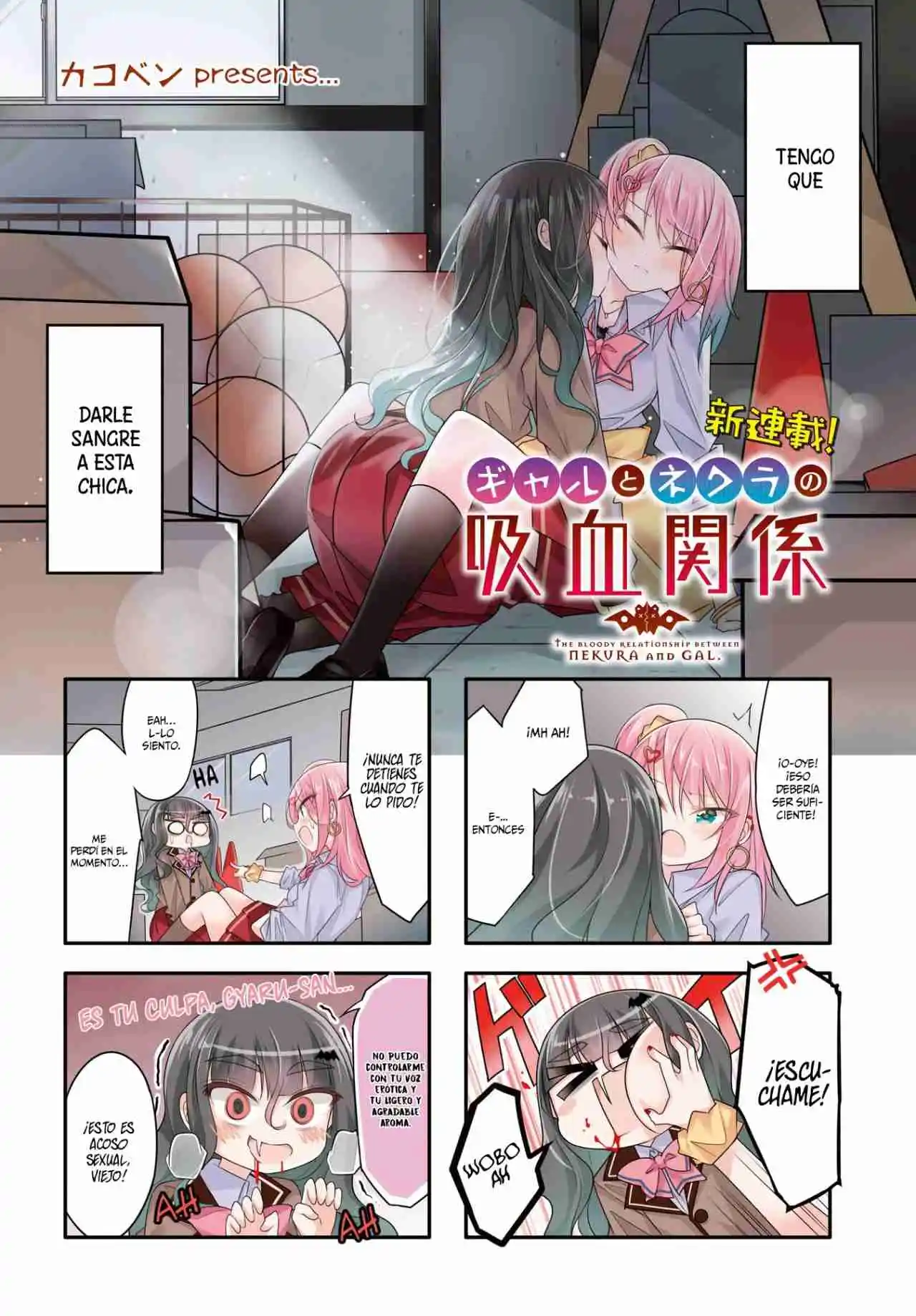 Gyaru To Nekura No Kyuuketsu Kankei - Capítulo 4 - Página 3 - LectorTMOo