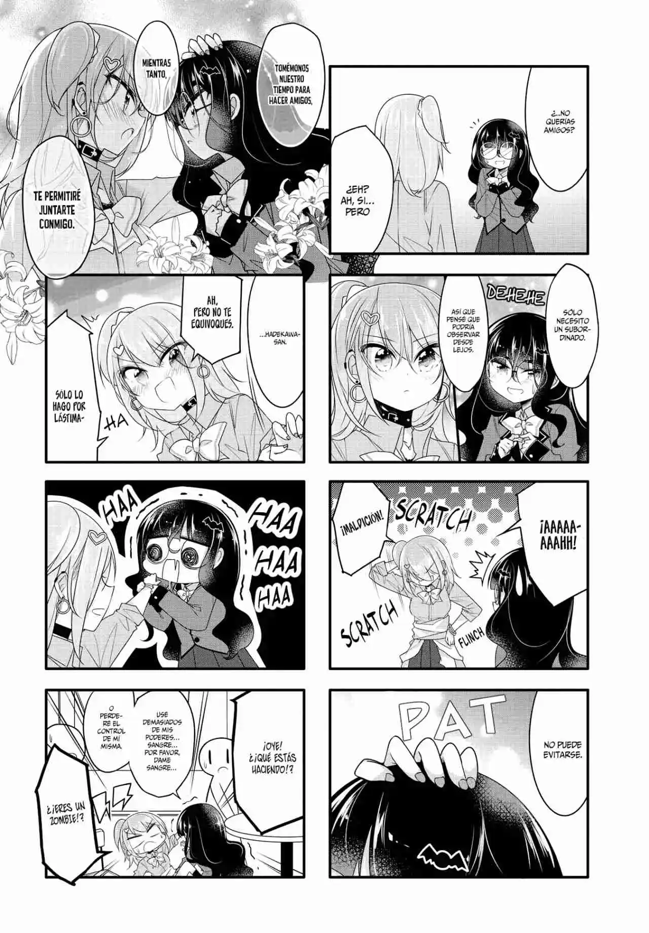 Gyaru To Nekura No Kyuuketsu Kankei - Capítulo 4 - Página 9 - LectorTMOo