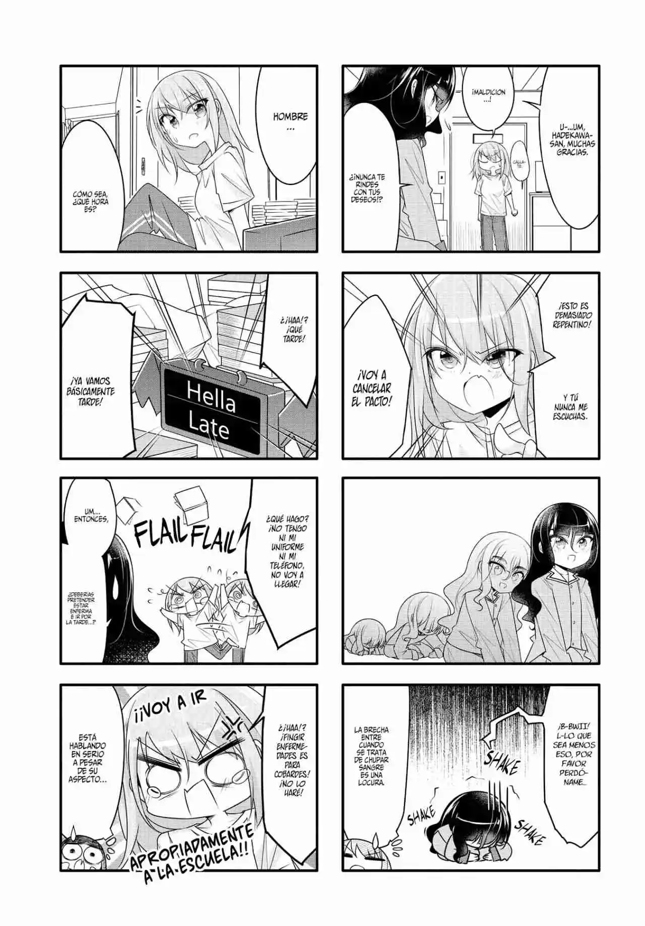 Gyaru To Nekura No Kyuuketsu Kankei - Capítulo 5 - Página 8 - LectorTMOo
