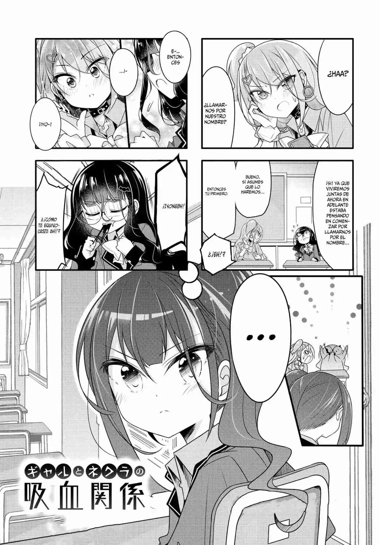 Gyaru To Nekura No Kyuuketsu Kankei - Capítulo 6 - Página 2 - LectorTMOo