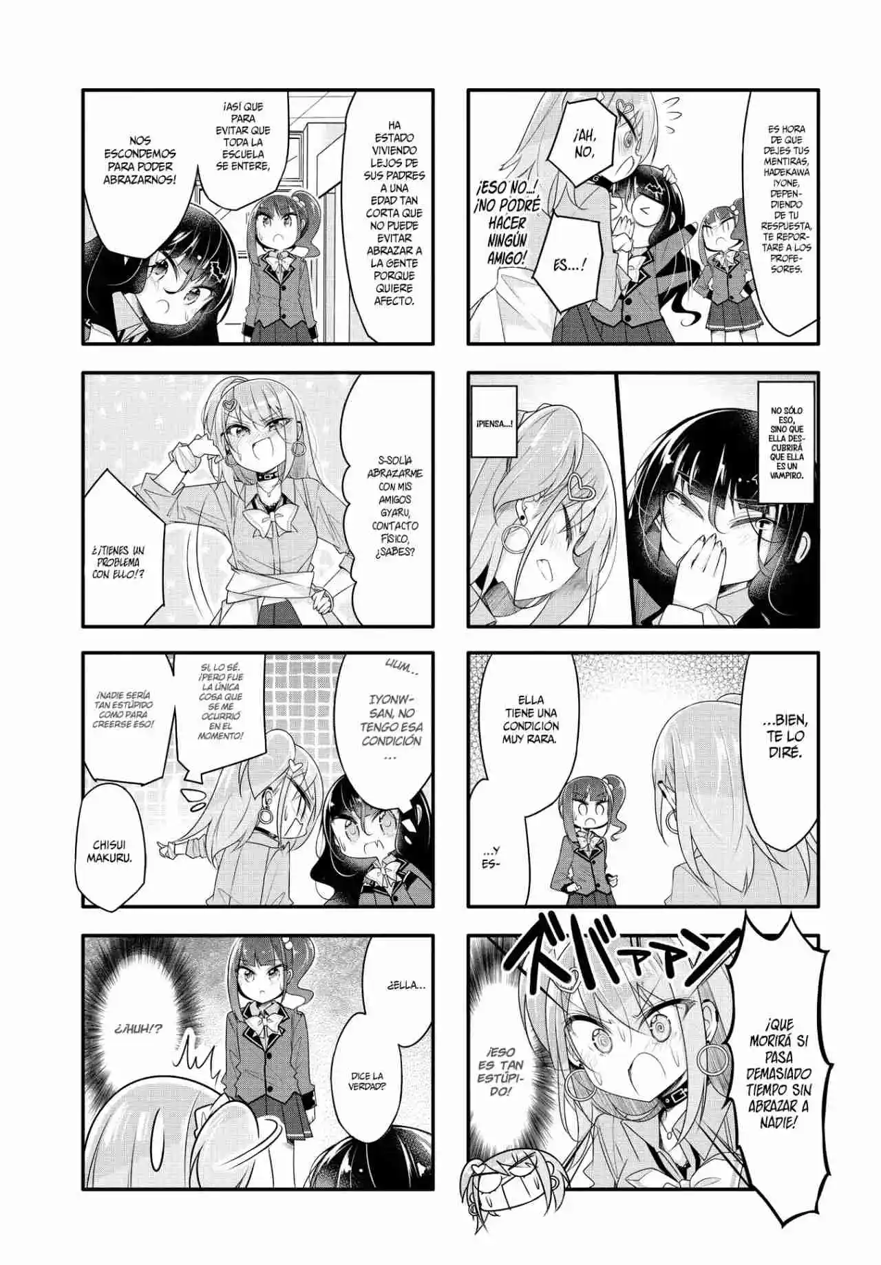 Gyaru To Nekura No Kyuuketsu Kankei - Capítulo 7 - Página 4 - LectorTMOo
