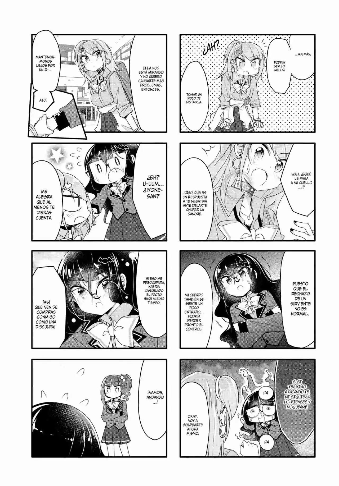 Gyaru To Nekura No Kyuuketsu Kankei - Capítulo 7 - Página 8 - LectorTMOo
