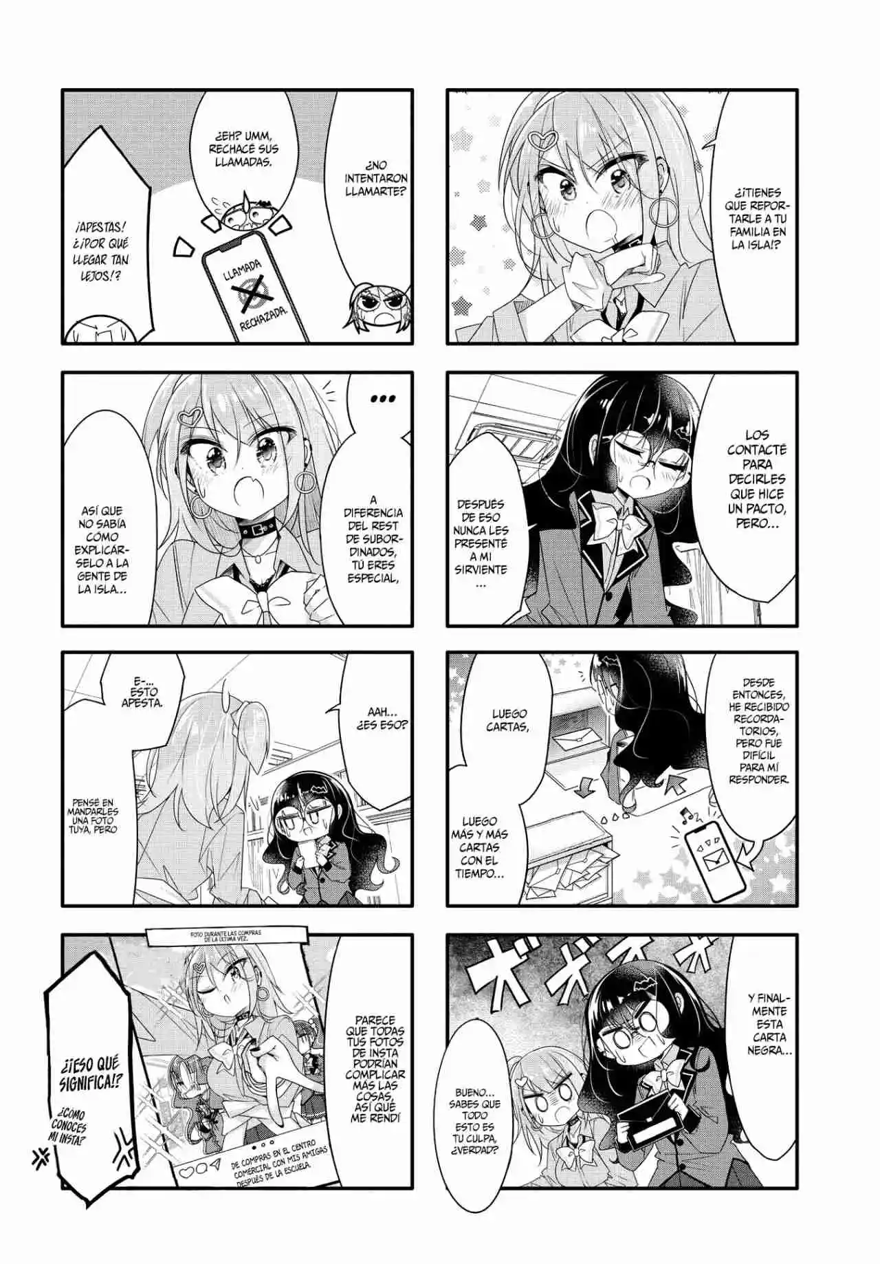 Gyaru To Nekura No Kyuuketsu Kankei - Capítulo 8 - Página 3 - LectorTMOo