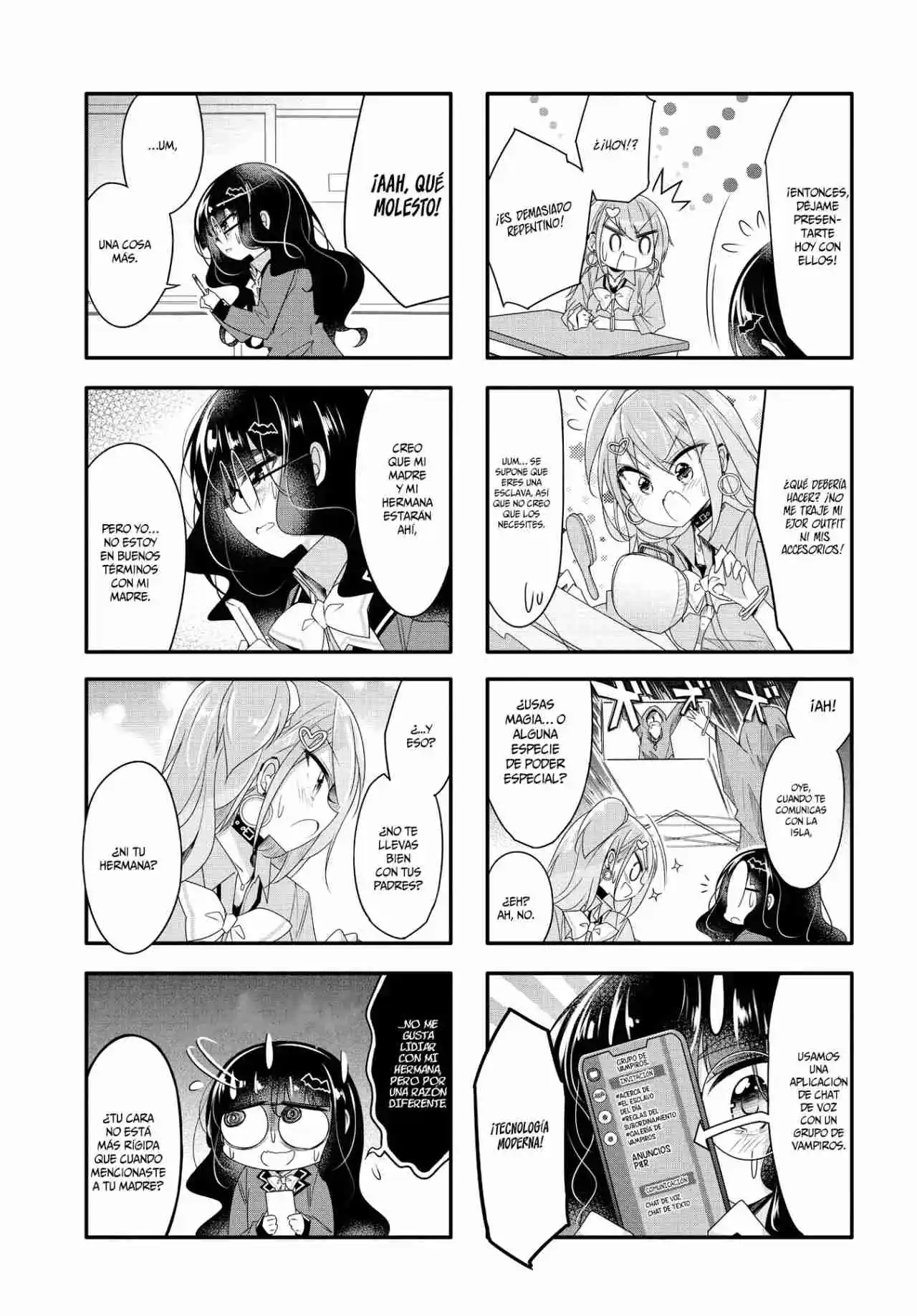 Gyaru To Nekura No Kyuuketsu Kankei - Capítulo 8 - Página 4 - LectorTMOo