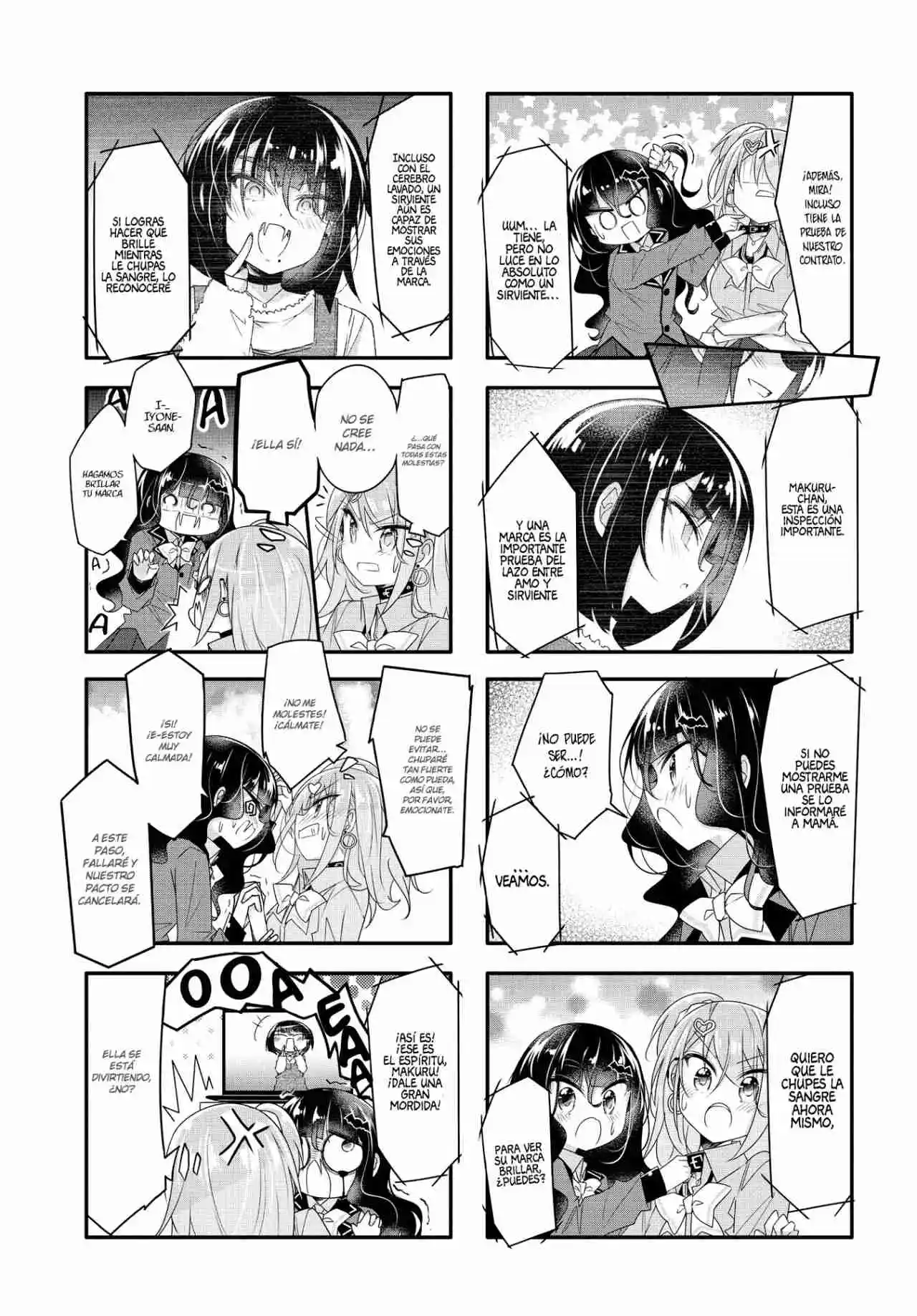 Gyaru To Nekura No Kyuuketsu Kankei - Capítulo 8 - Página 8 - LectorTMOo