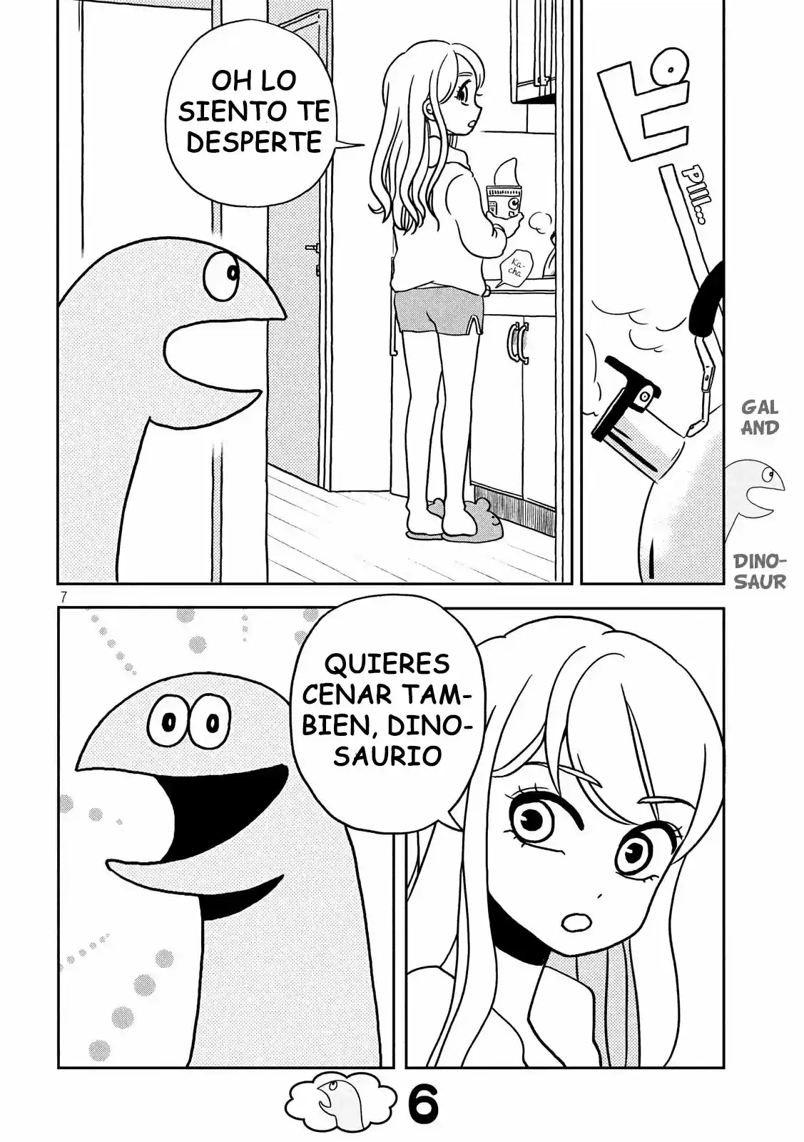 GYARU Y DINOSAURIO - Capítulo 1 - Página 7 - LectorTMOo