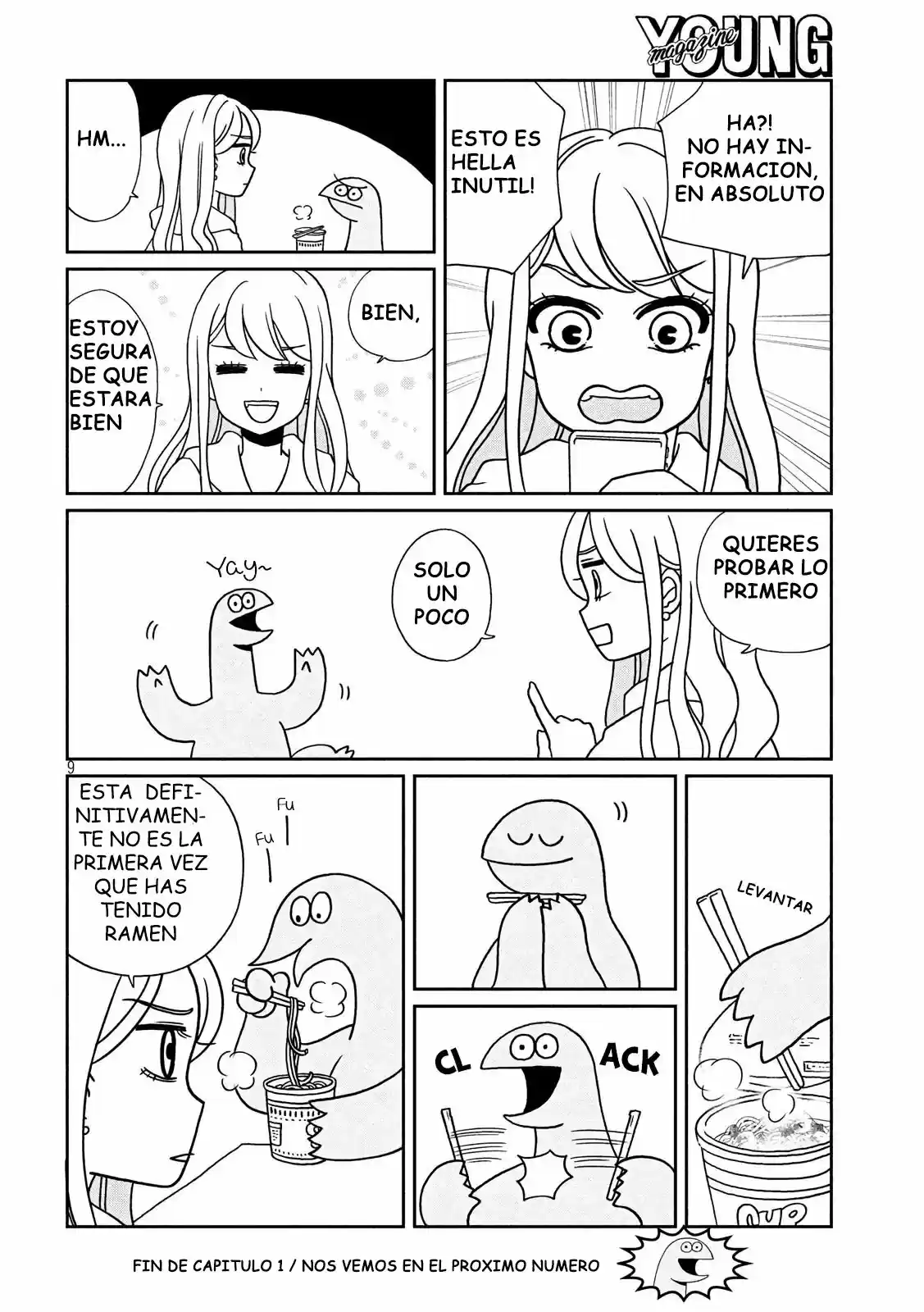 GYARU Y DINOSAURIO - Capítulo 1 - Página 9 - LectorTMOo