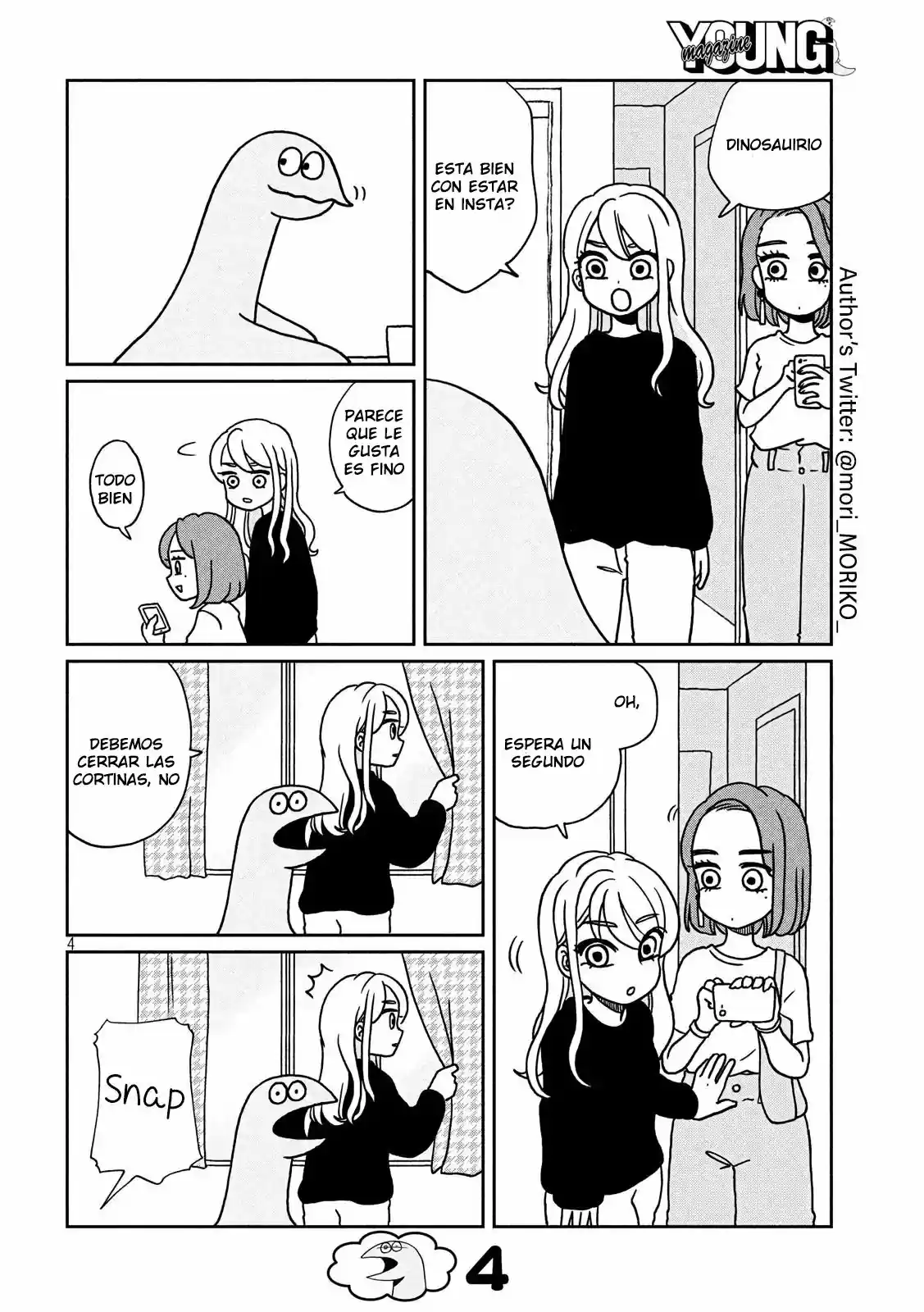 GYARU Y DINOSAURIO - Capítulo 3 - Página 4 - LectorTMOo
