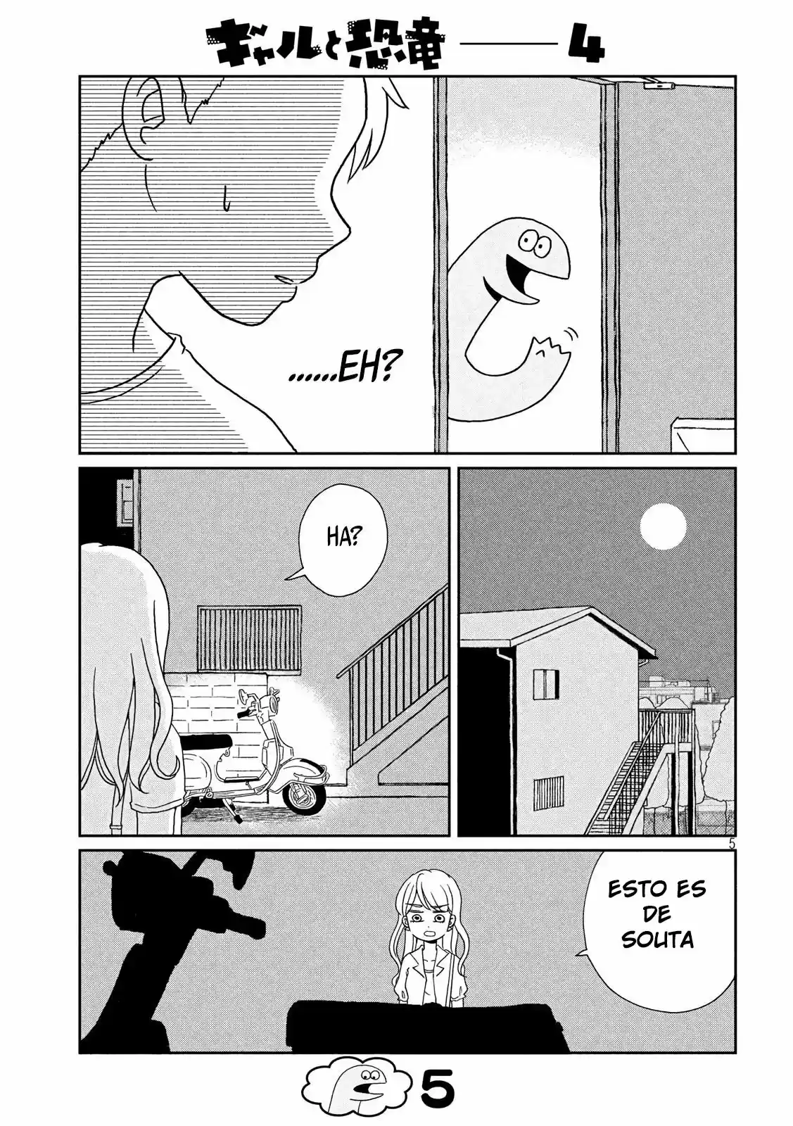 GYARU Y DINOSAURIO - Capítulo 4 - Página 5 - LectorTMOo