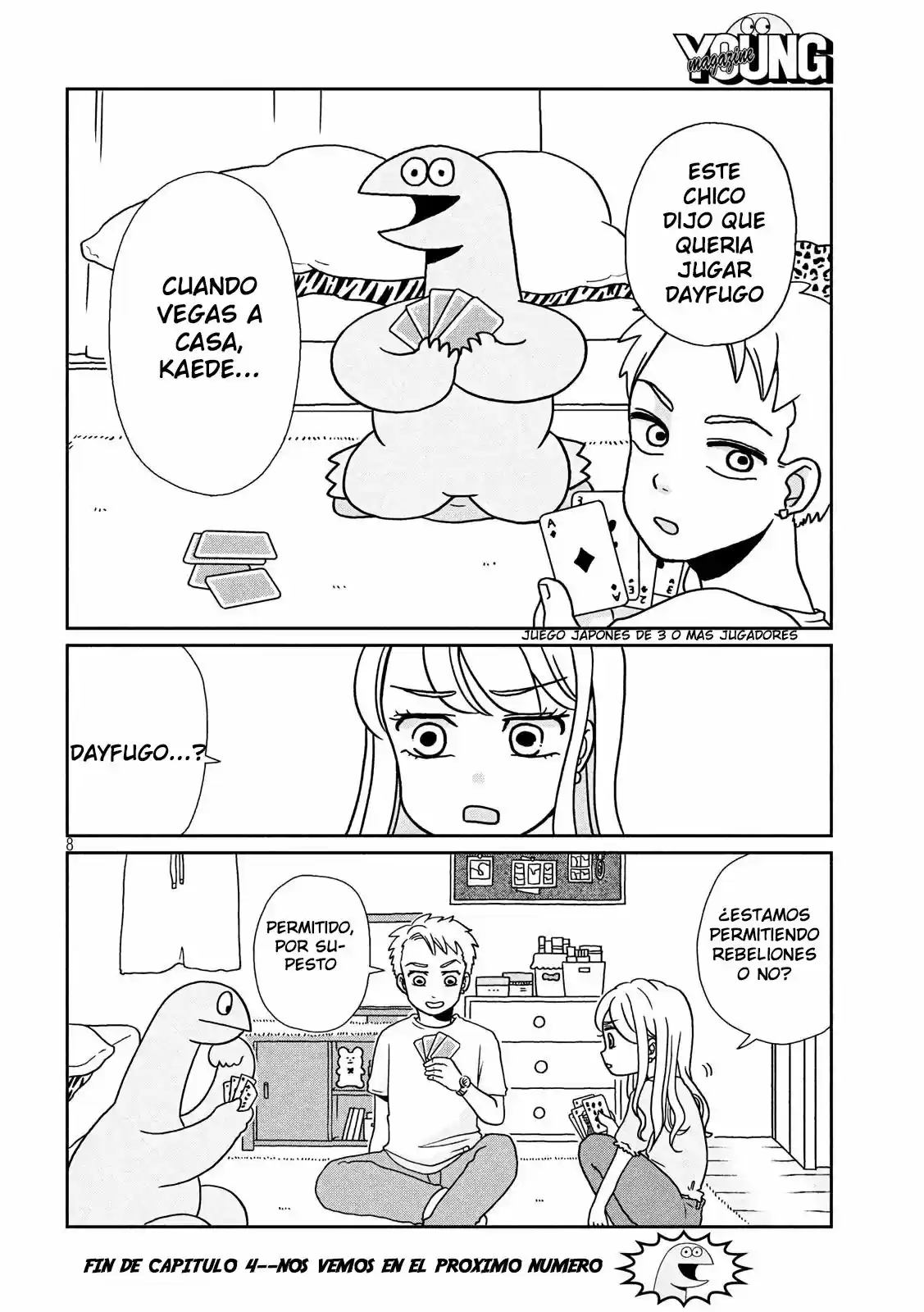 GYARU Y DINOSAURIO - Capítulo 4 - Página 8 - LectorTMOo