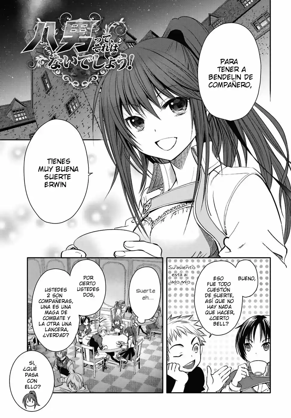 Hachi-nan Tte Sore Wa Nai Deshou! - Capítulo 3 - Página 3 - LectorTMOo