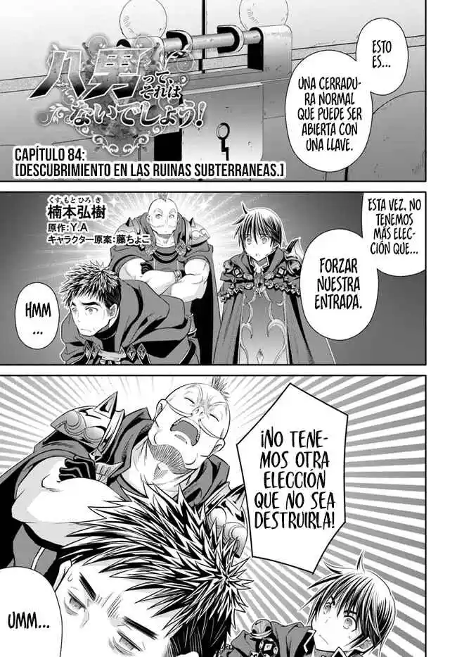 Hachi-nan Tte Sore Wa Nai Deshou! - Capítulo 84 - Página 1 - LectorTMOo