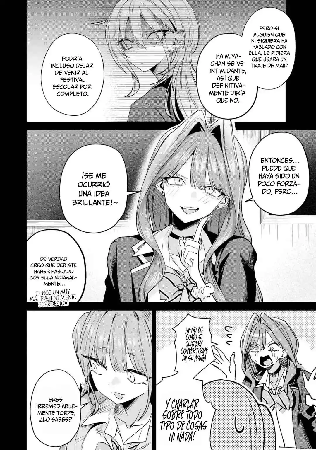 Haimiya-senpai Wa Kowakute Kawaii - Capítulo 33 - Página 4 - LectorTMOo