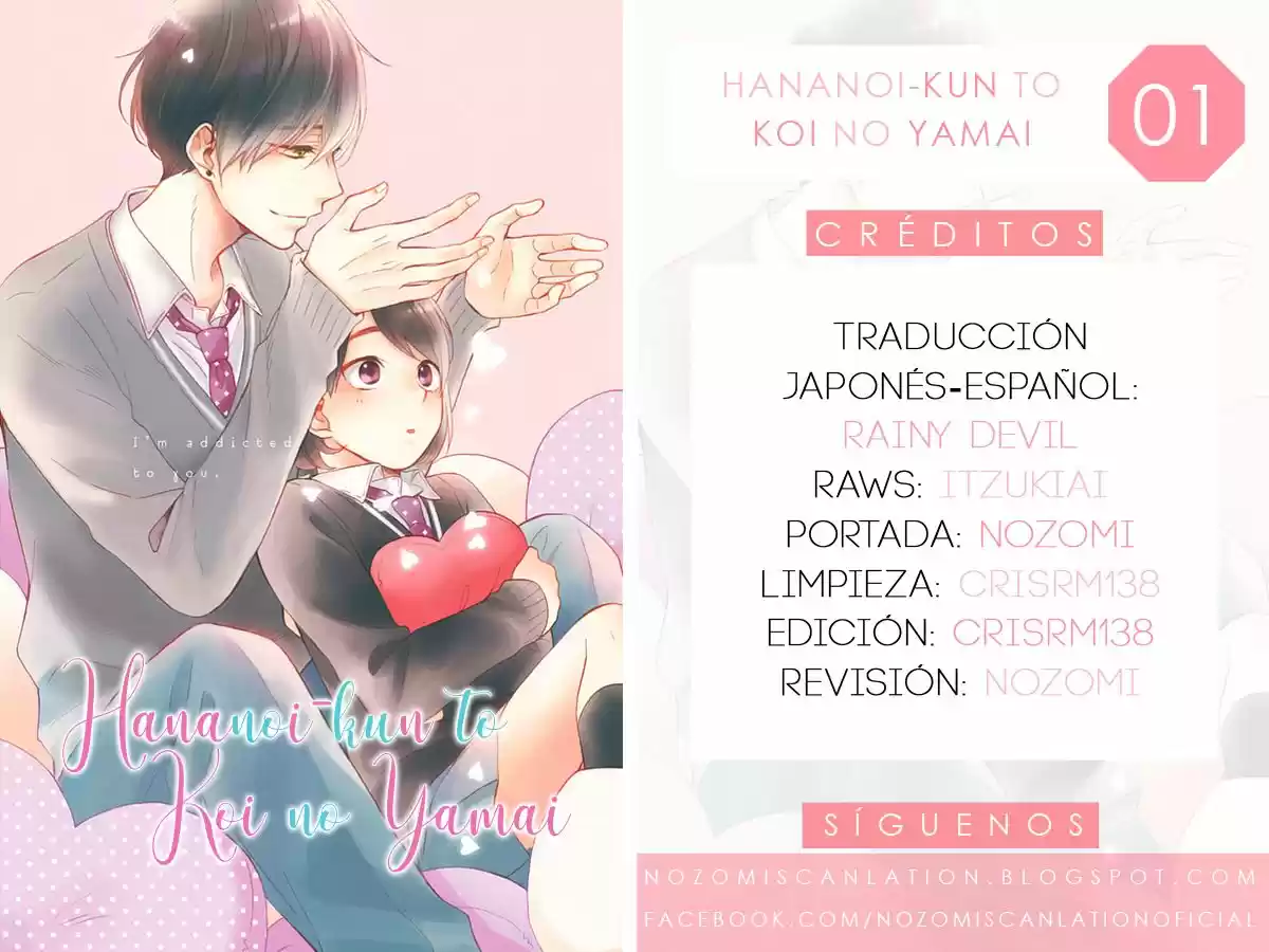 Hananoi-kun To Koi No Yamai - Capítulo 1 - Página 1 - LectorTMOo