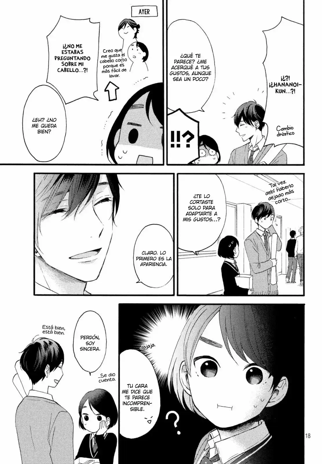 Hananoi-kun To Koi No Yamai - Capítulo 1 - Página 19 - LectorTMOo