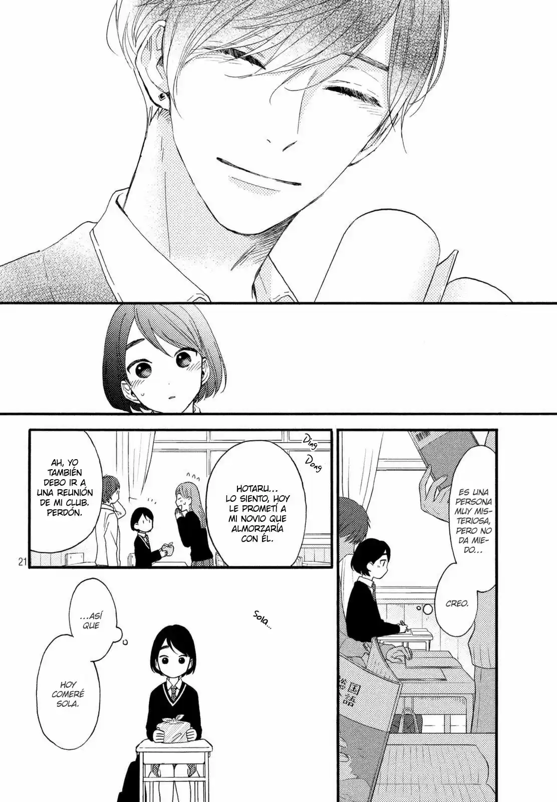 Hananoi-kun To Koi No Yamai - Capítulo 1 - Página 22 - LectorTMOo