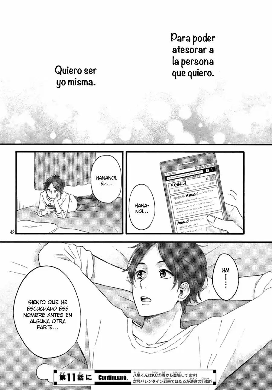 Hananoi-kun To Koi No Yamai - Capítulo 10 - Página 45 - LectorTMOo