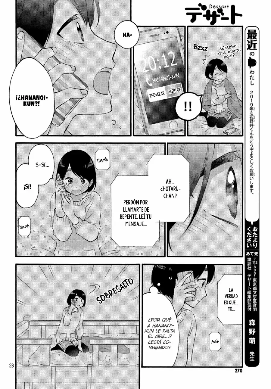 Hananoi-kun To Koi No Yamai - Capítulo 12 - Página 32 - LectorTMOo