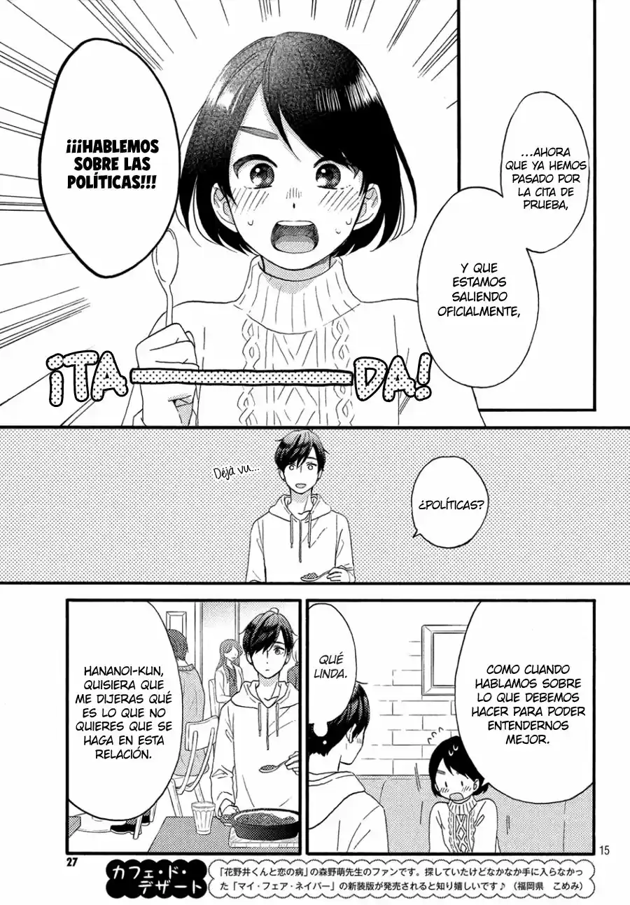 Hananoi-kun To Koi No Yamai - Capítulo 13 - Página 17 - LectorTMOo