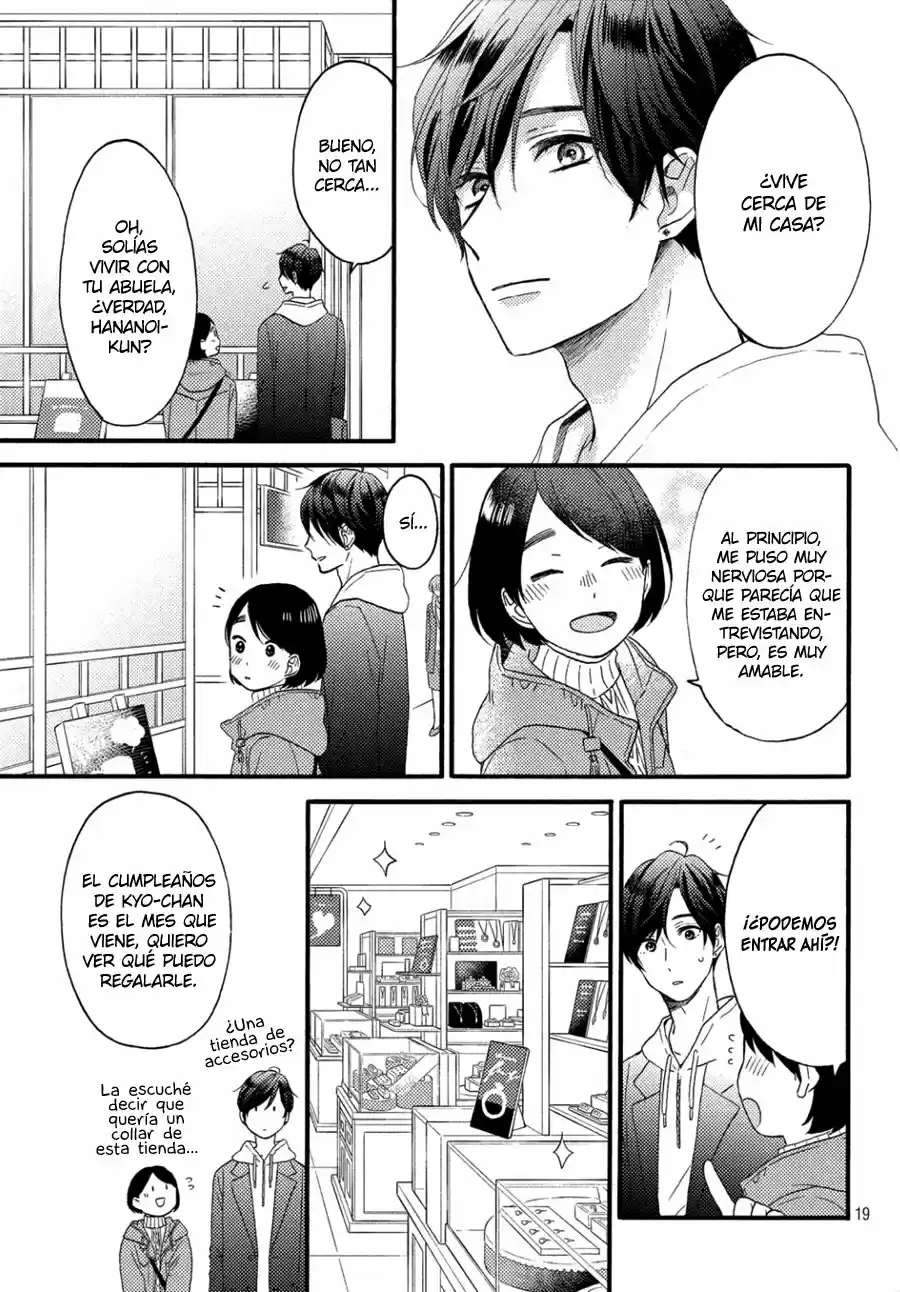 Hananoi-kun To Koi No Yamai - Capítulo 13 - Página 21 - LectorTMOo