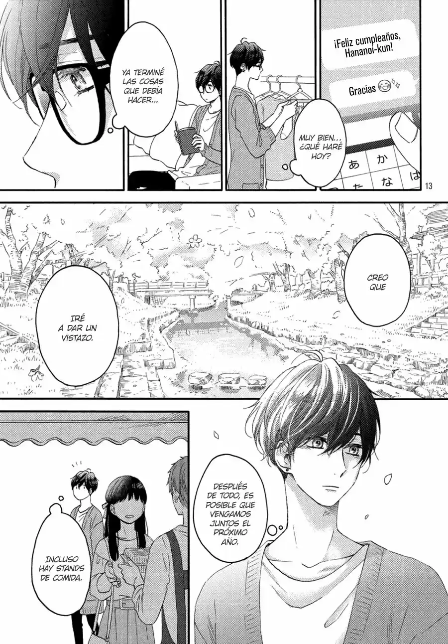 Hananoi-kun To Koi No Yamai - Capítulo 16 - Página 16 - LectorTMOo