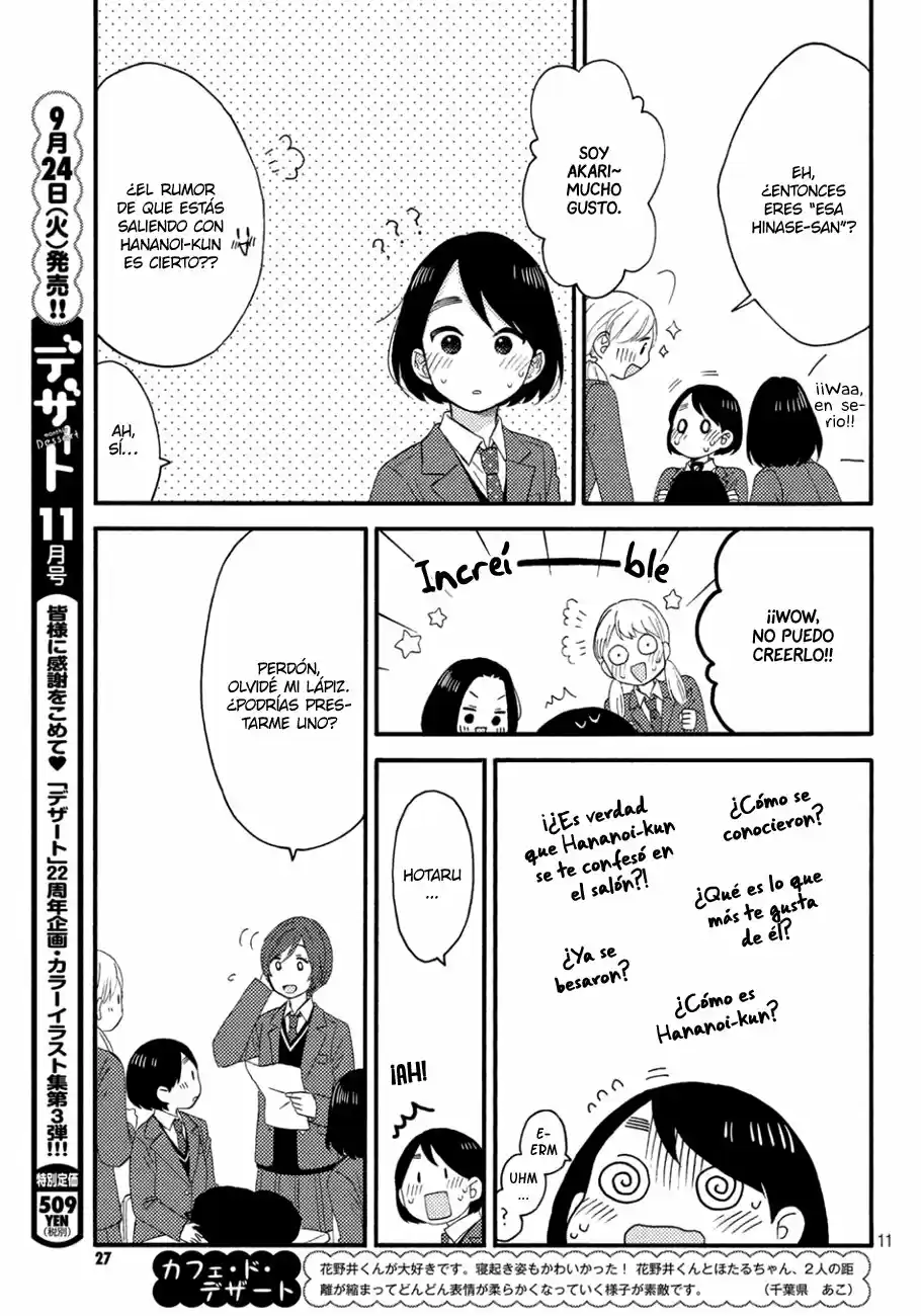 Hananoi-kun To Koi No Yamai - Capítulo 17 - Página 13 - LectorTMOo