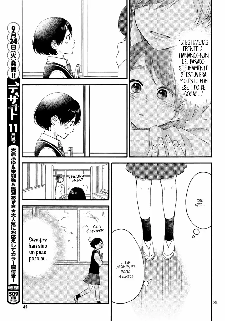 Hananoi-kun To Koi No Yamai - Capítulo 17 - Página 31 - LectorTMOo