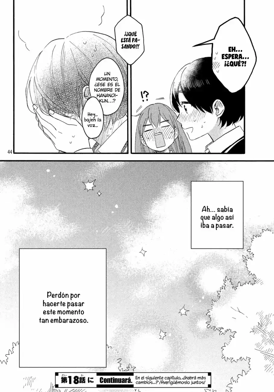 Hananoi-kun To Koi No Yamai - Capítulo 17 - Página 47 - LectorTMOo