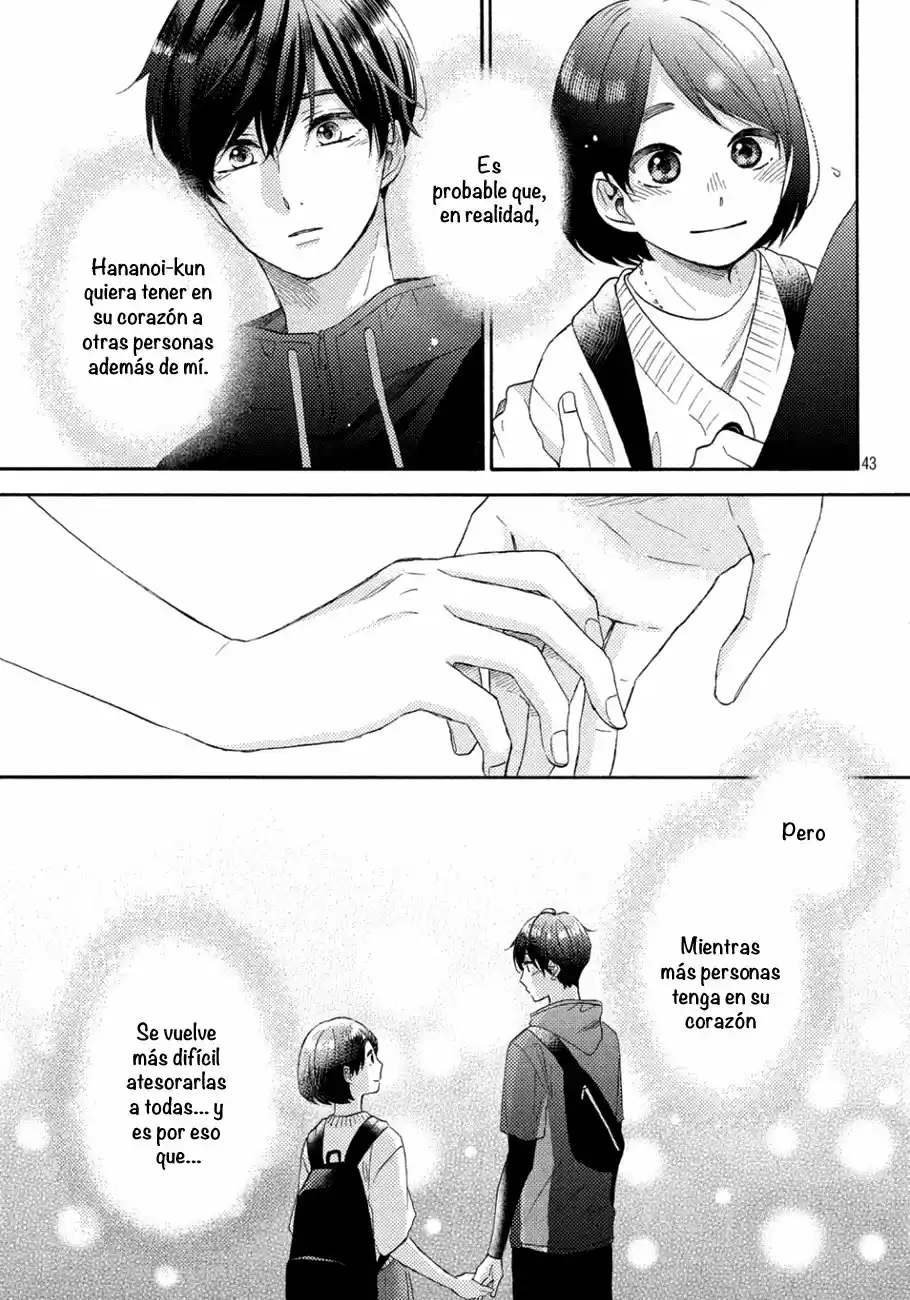 Hananoi-kun To Koi No Yamai - Capítulo 23 - Página 45 - LectorTMOo