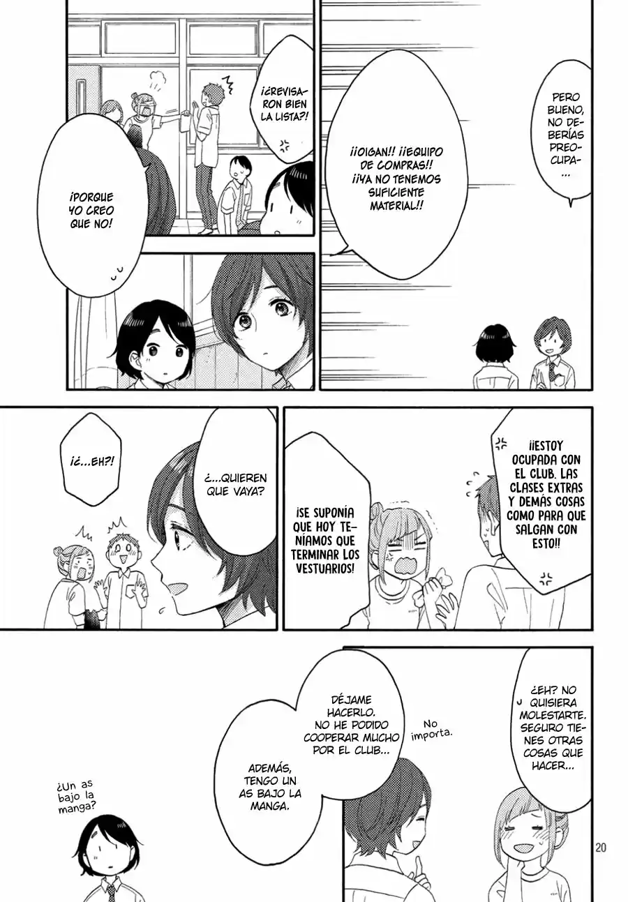 Hananoi-kun To Koi No Yamai - Capítulo 25 - Página 22 - LectorTMOo