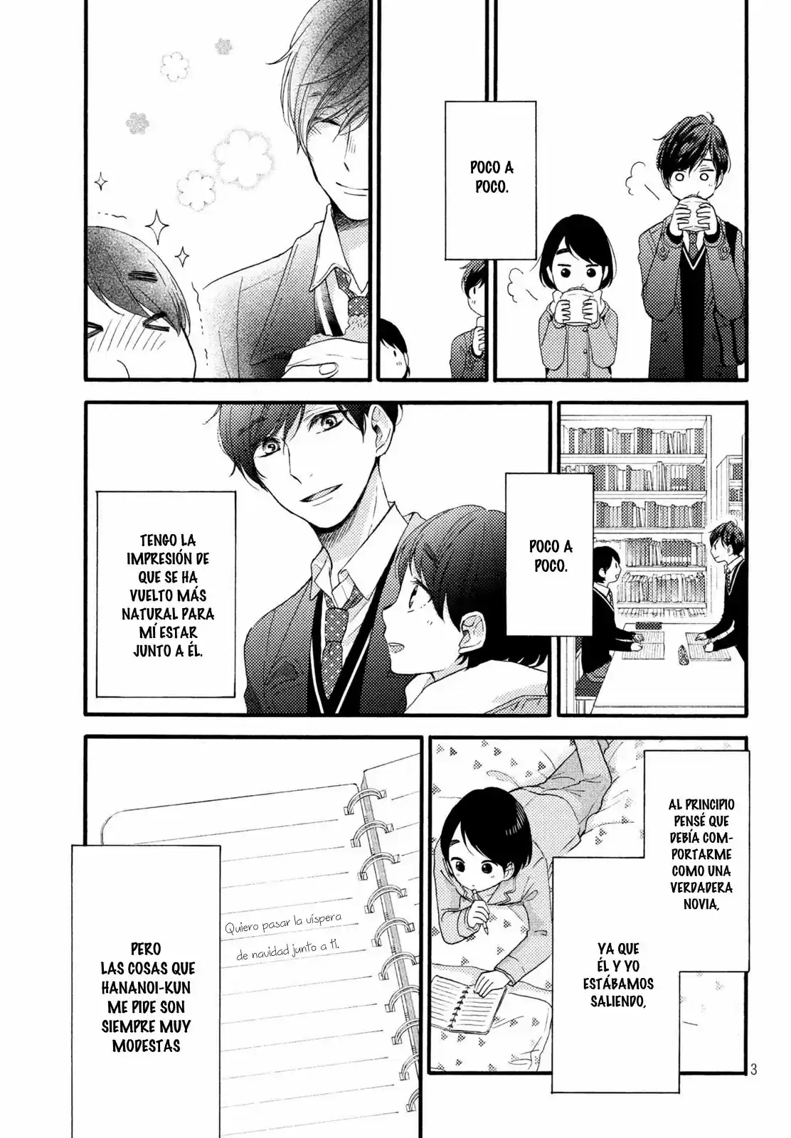 Hananoi-kun To Koi No Yamai - Capítulo 3 - Página 4 - LectorTMOo