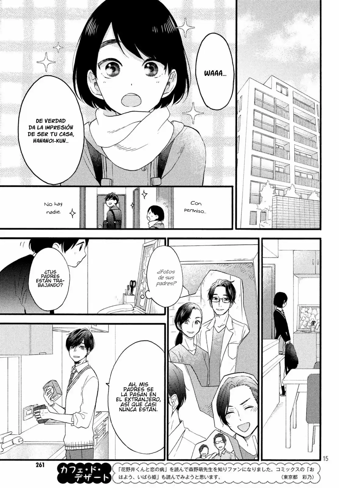 Hananoi-kun To Koi No Yamai - Capítulo 3 - Página 15 - LectorTMOo