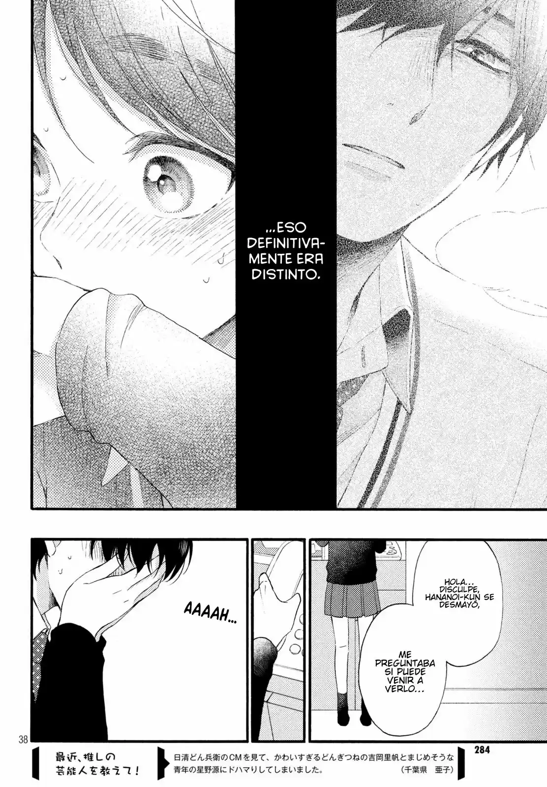 Hananoi-kun To Koi No Yamai - Capítulo 3 - Página 37 - LectorTMOo