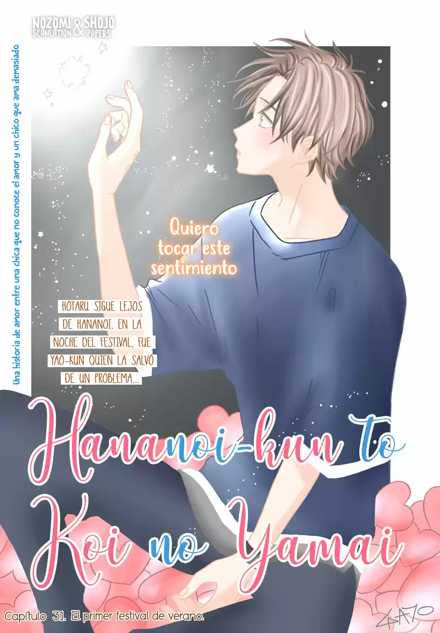 Hananoi-kun To Koi No Yamai - Capítulo 31 - Página 4 - LectorTMOo
