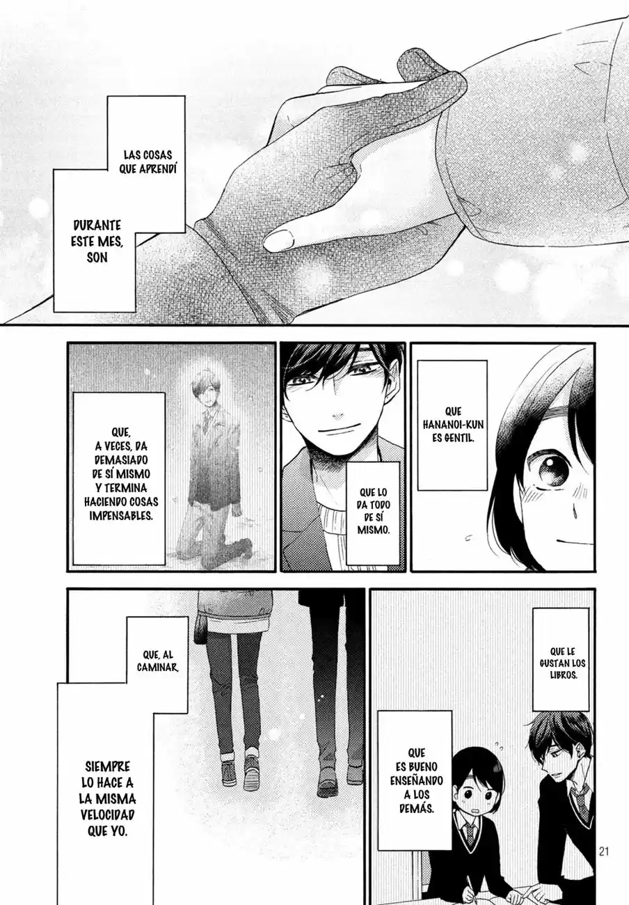 Hananoi-kun To Koi No Yamai - Capítulo 4 - Página 22 - LectorTMOo