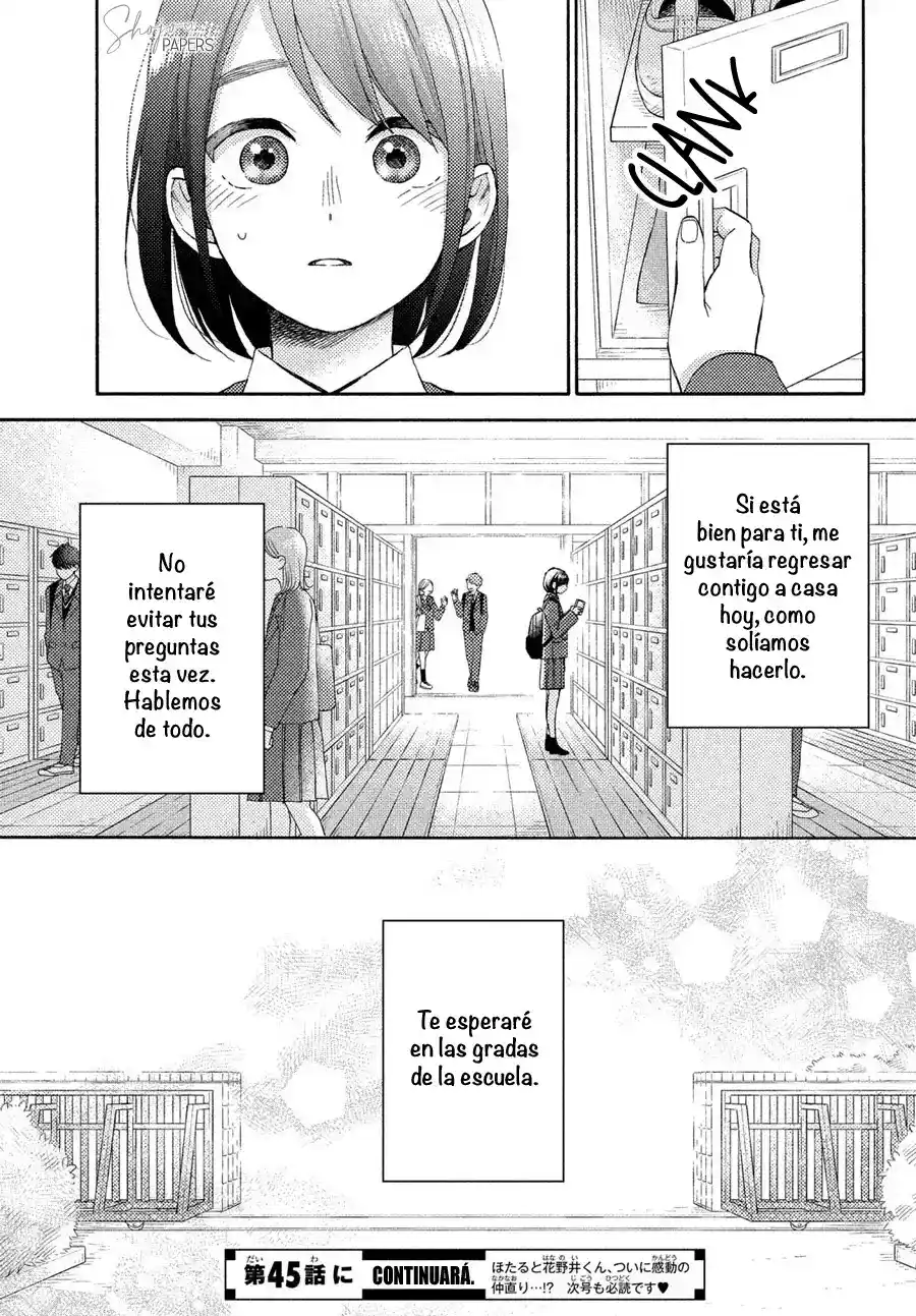 Hananoi-kun To Koi No Yamai - Capítulo 44 - Página 41 - LectorTMOo