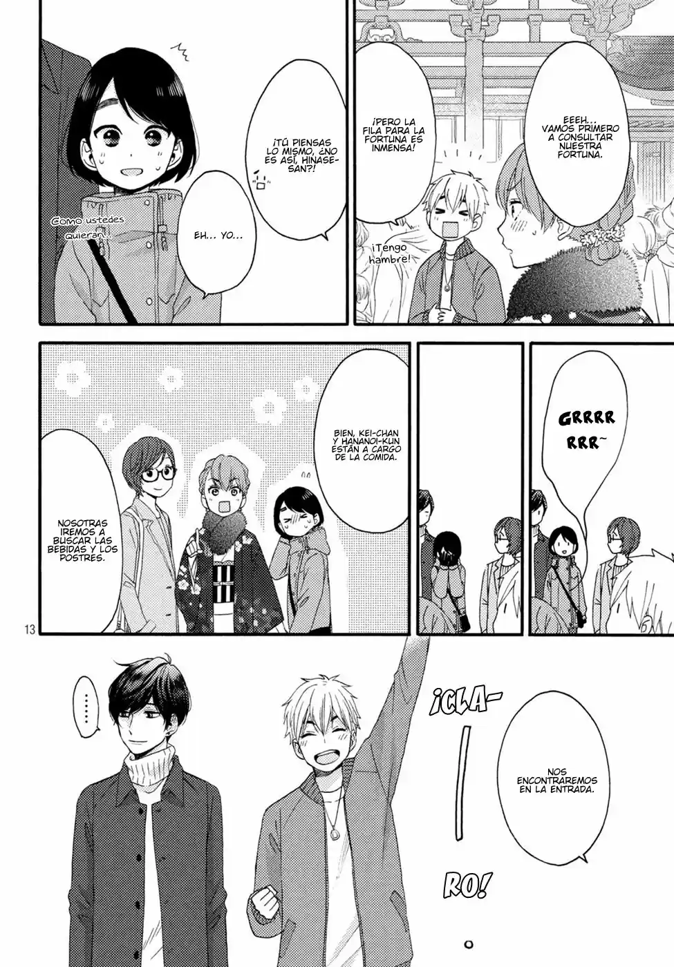 Hananoi-kun To Koi No Yamai - Capítulo 5 - Página 14 - LectorTMOo