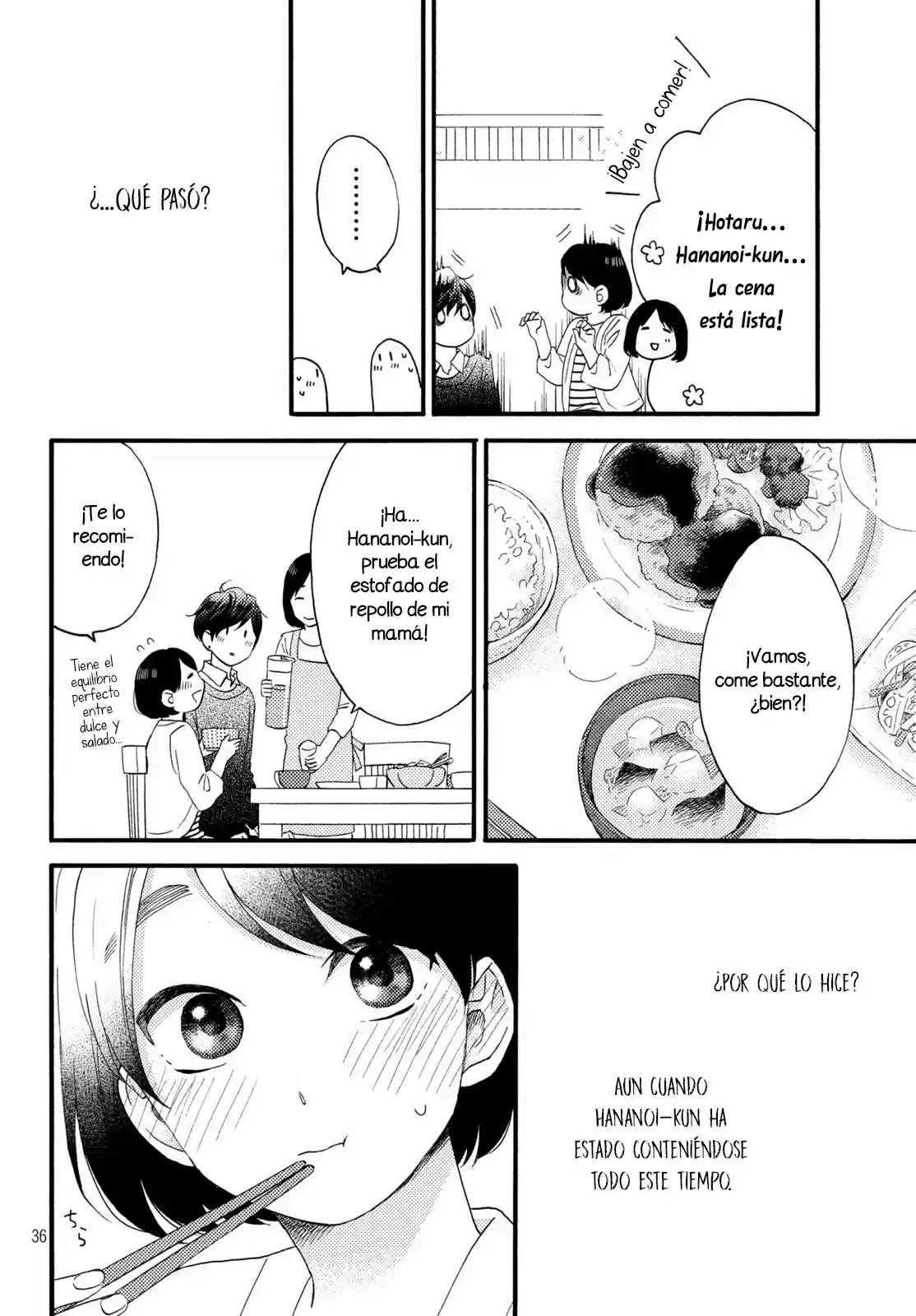 Hananoi-kun To Koi No Yamai - Capítulo 6 - Página 37 - LectorTMOo