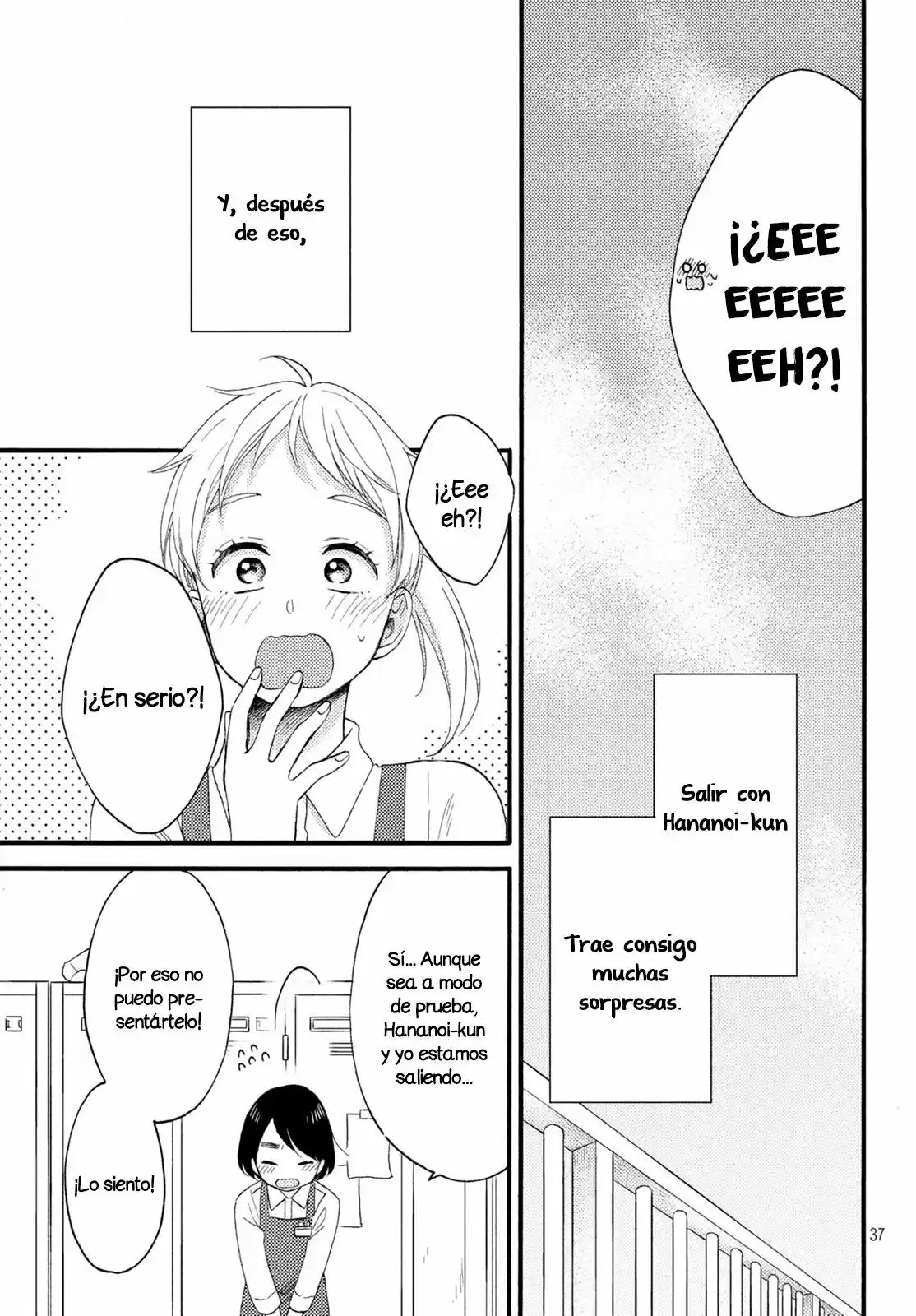 Hananoi-kun To Koi No Yamai - Capítulo 7 - Página 38 - LectorTMOo