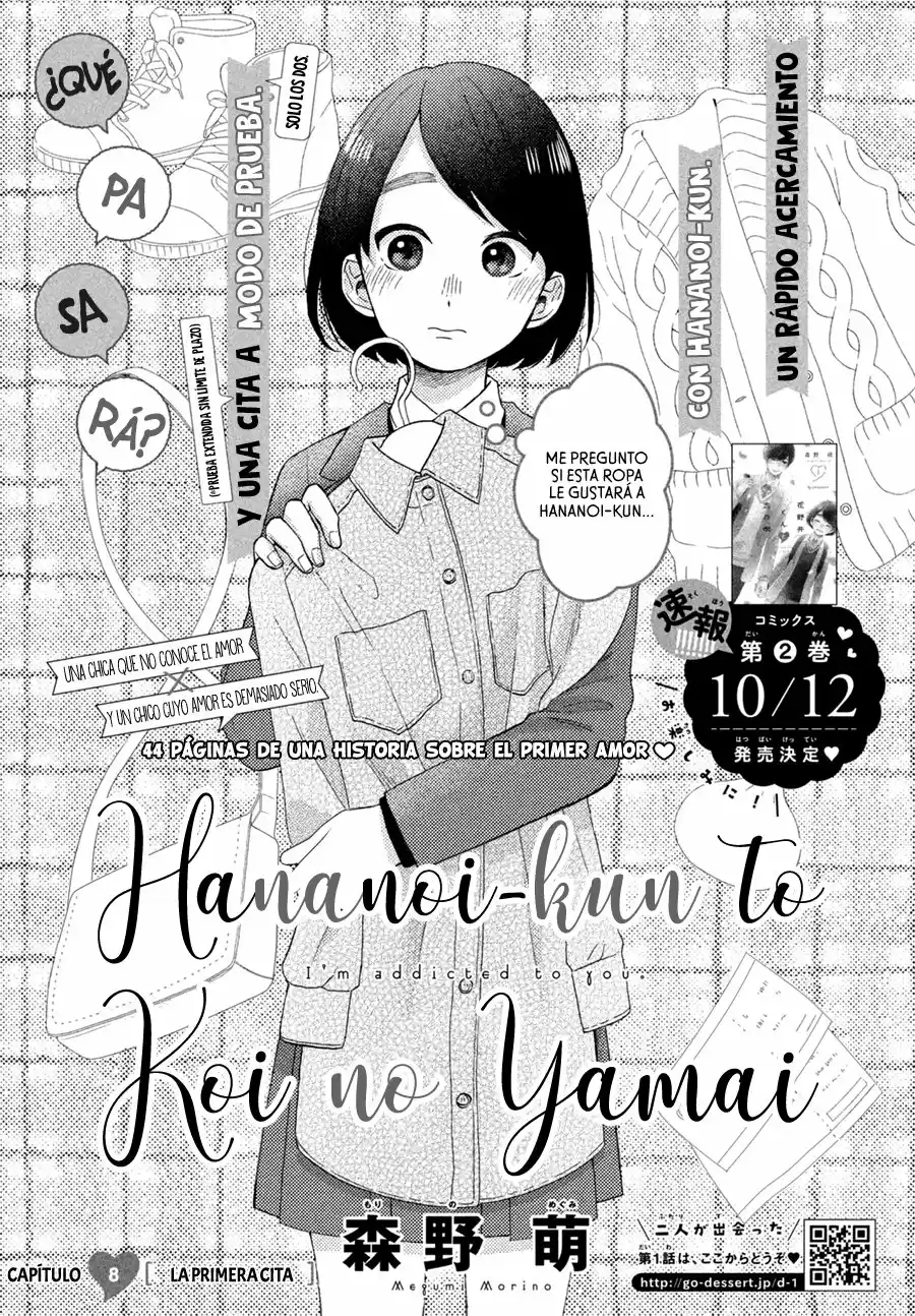 Hananoi-kun To Koi No Yamai - Capítulo 8 - Página 4 - LectorTMOo