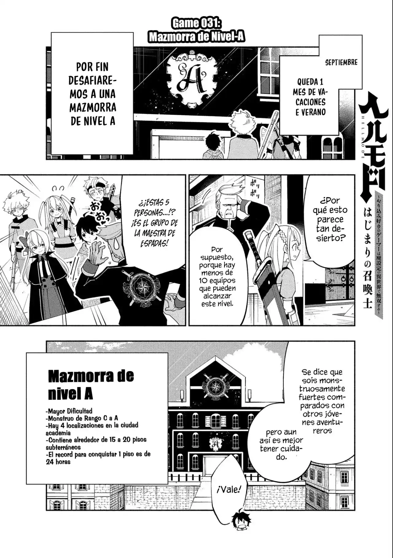Hell Mode: Yarikomi Suki No Gamer Wa Hai-settei No Isekai De Musou Suru - Hajimari No Shoukanshi - Capítulo 31 - Página 2 - LectorTMOo