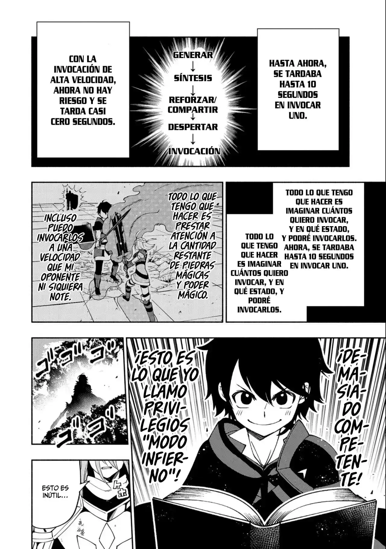 Hell Mode: Yarikomi Suki No Gamer Wa Hai-settei No Isekai De Musou Suru - Hajimari No Shoukanshi - Capítulo 38 - Página 11 - LectorTMOo
