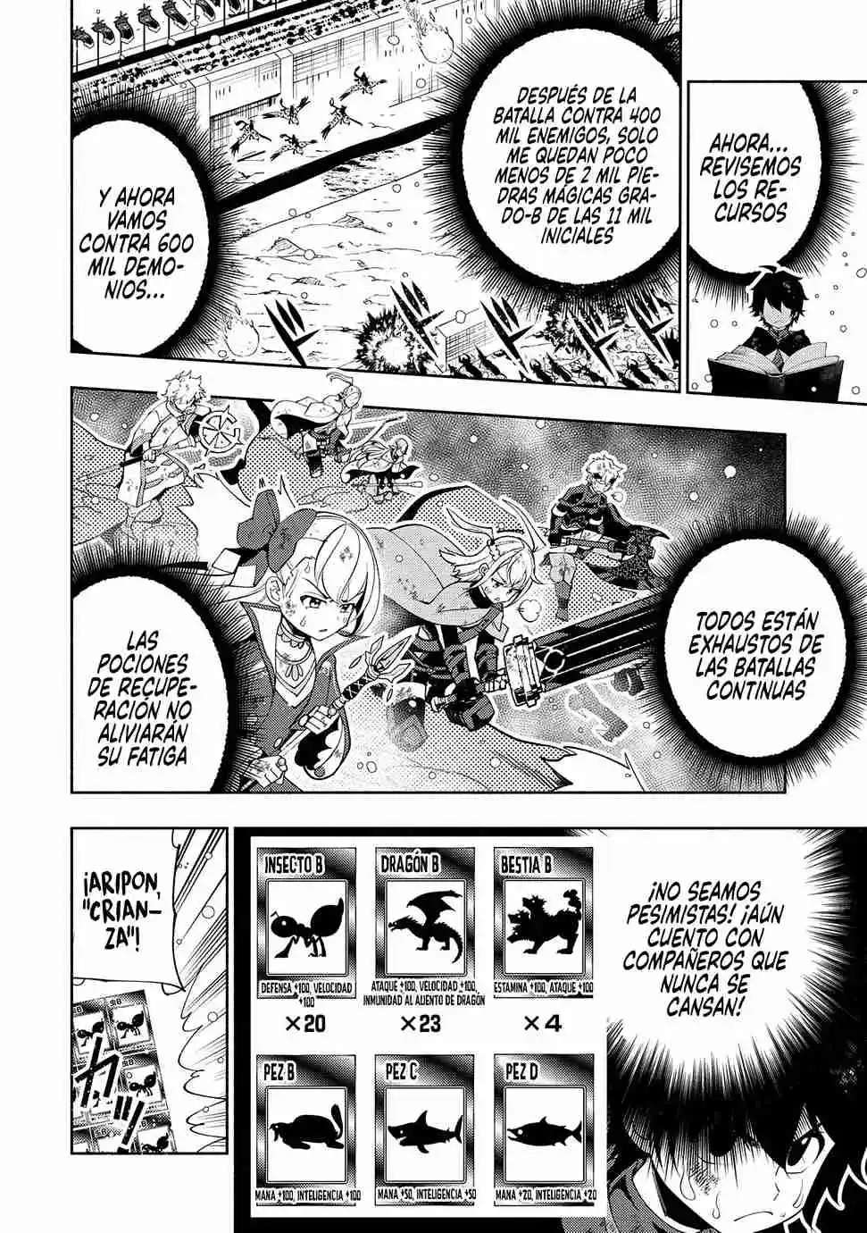 Hell Mode: Yarikomi Suki No Gamer Wa Hai-settei No Isekai De Musou Suru - Hajimari No Shoukanshi - Capítulo 43.100 - Página 27 - LectorTMOo