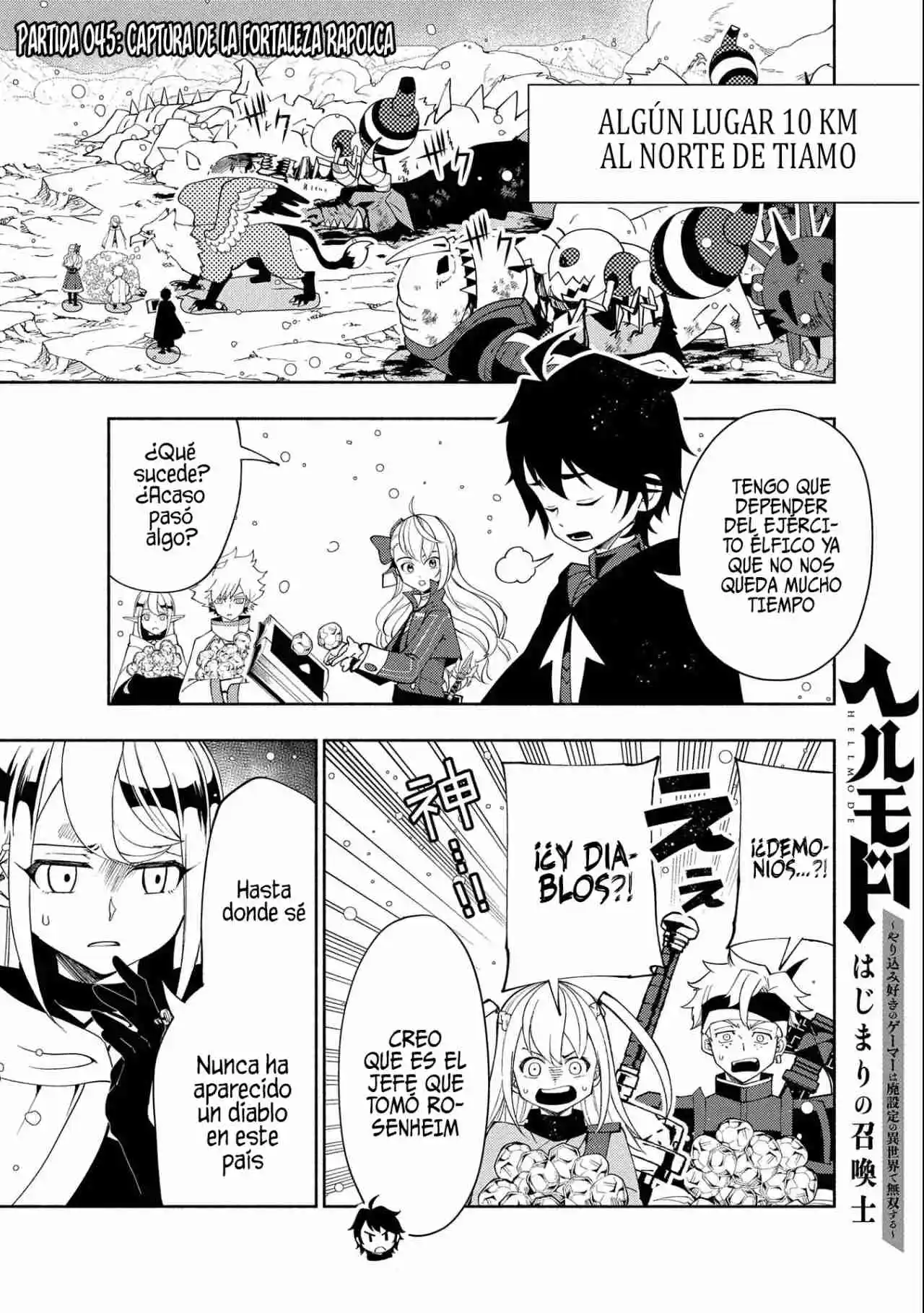 Hell Mode: Yarikomi Suki No Gamer Wa Hai-settei No Isekai De Musou Suru - Hajimari No Shoukanshi - Capítulo 45 - Página 4 - LectorTMOo