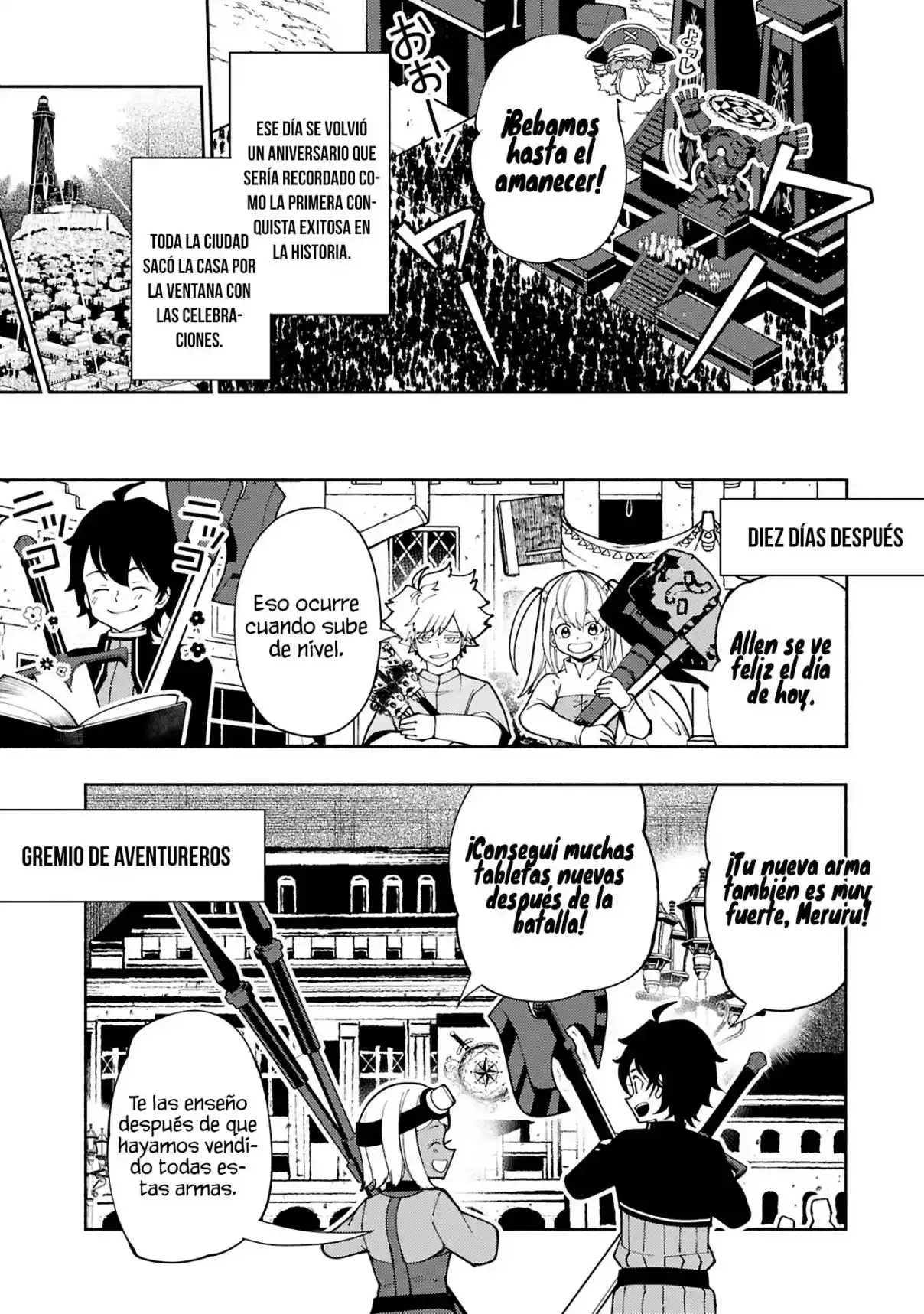Hell Mode: Yarikomi Suki No Gamer Wa Hai-settei No Isekai De Musou Suru - Hajimari No Shoukanshi - Capítulo 74.1 - Página 9 - LectorTMOo