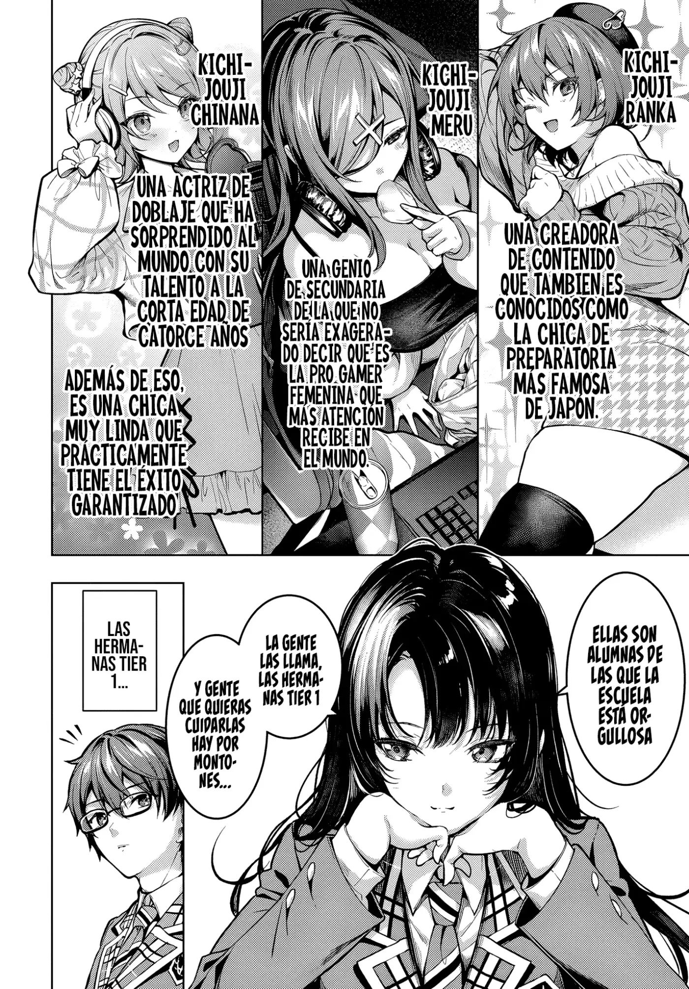Hermanas Tier 1: Las Cuatro Hermanas Famosas No Pueden Vivir Sin Mí - Capítulo 1.2 - Página 4 - LectorTMOo