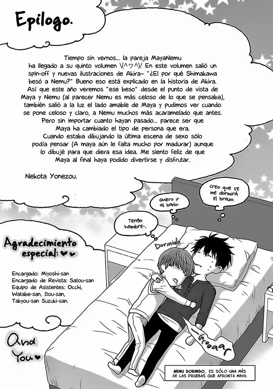 Hidoku Shinaide - Capítulo 30.5 - Página 17 - LectorTMOo