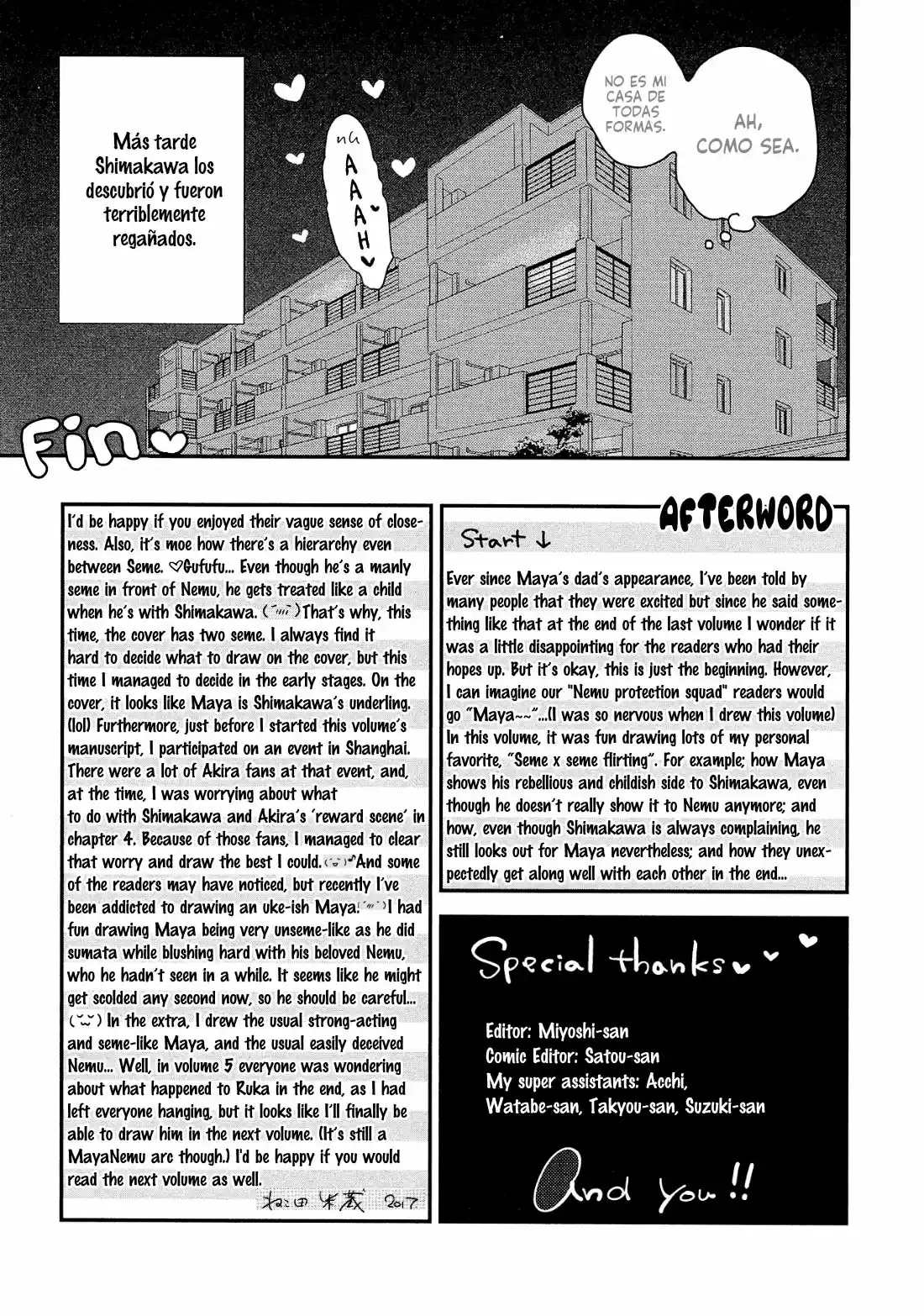 Hidoku Shinaide - Capítulo 39.50 - Página 8 - LectorTMOo