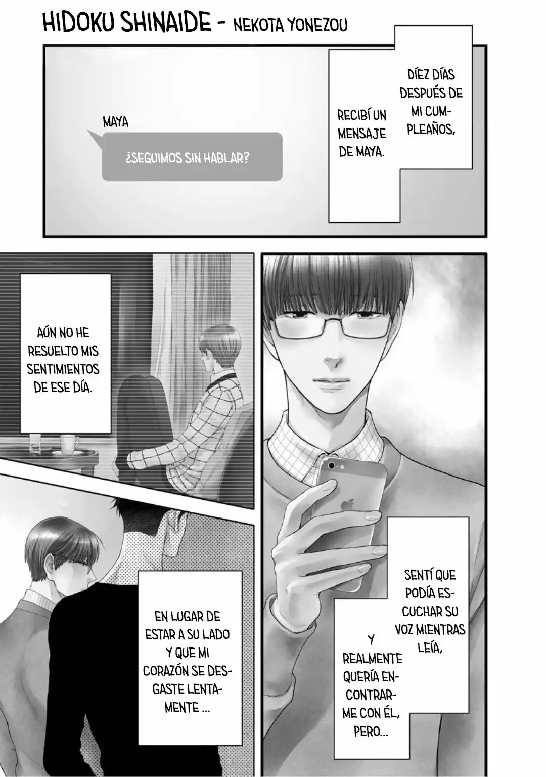 Hidoku Shinaide - Capítulo 49 - Página 7 - LectorTMOo